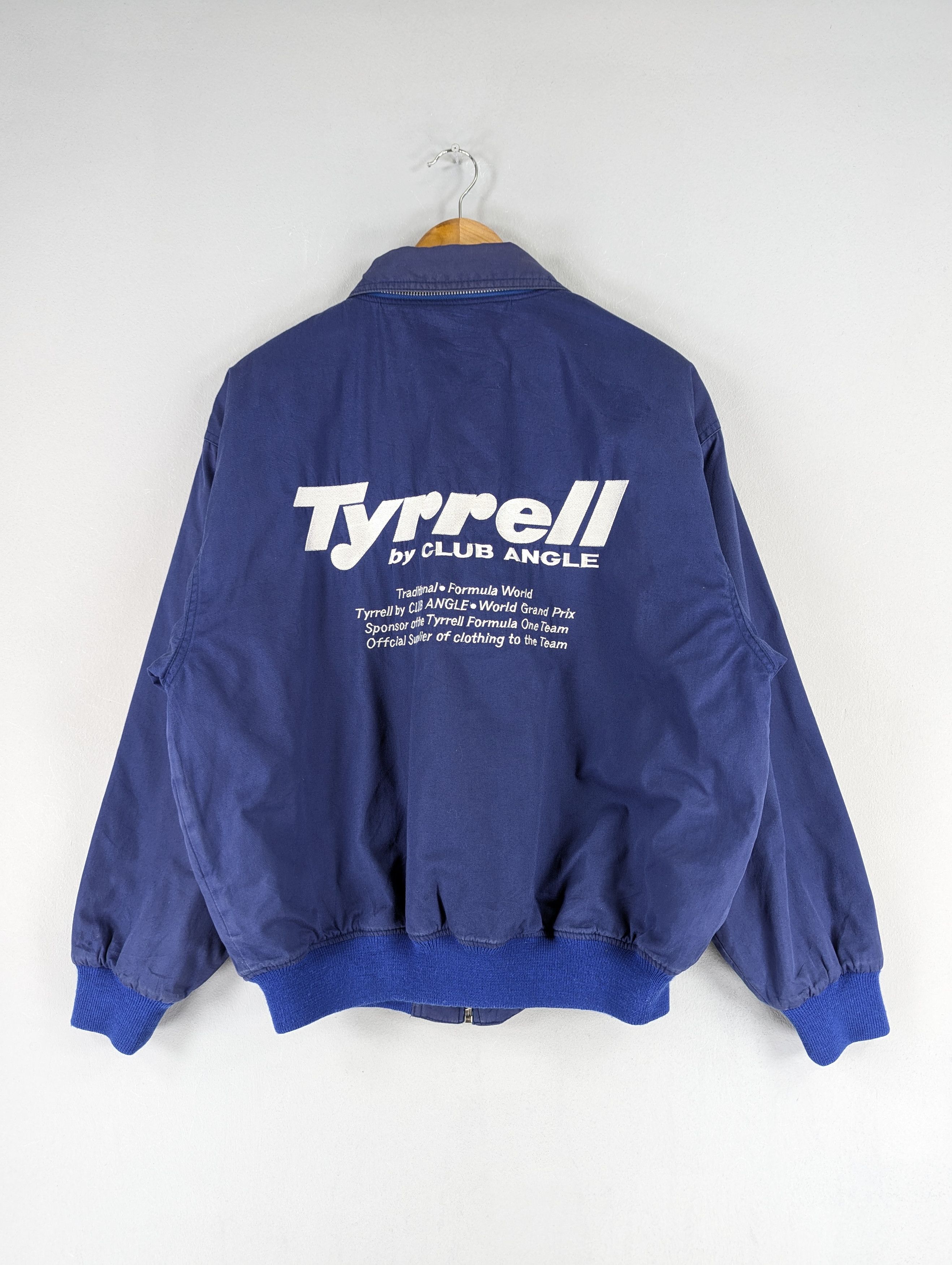 Formula 1 Vintage Tyrrell By Club Angle Formula 1 Racing Team Jacket ...