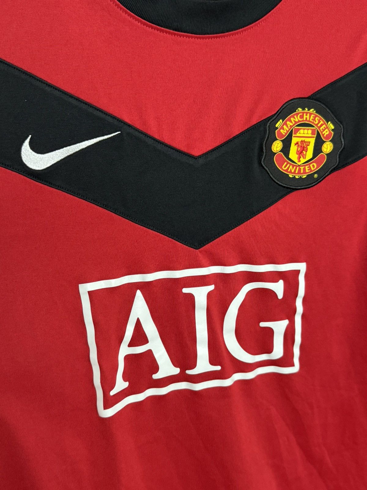 Nike Manchester United 09/10 Home Owen Football Jersey T-Shirt Size US S / EU 44-46 / 1 - 4 Thumbnail