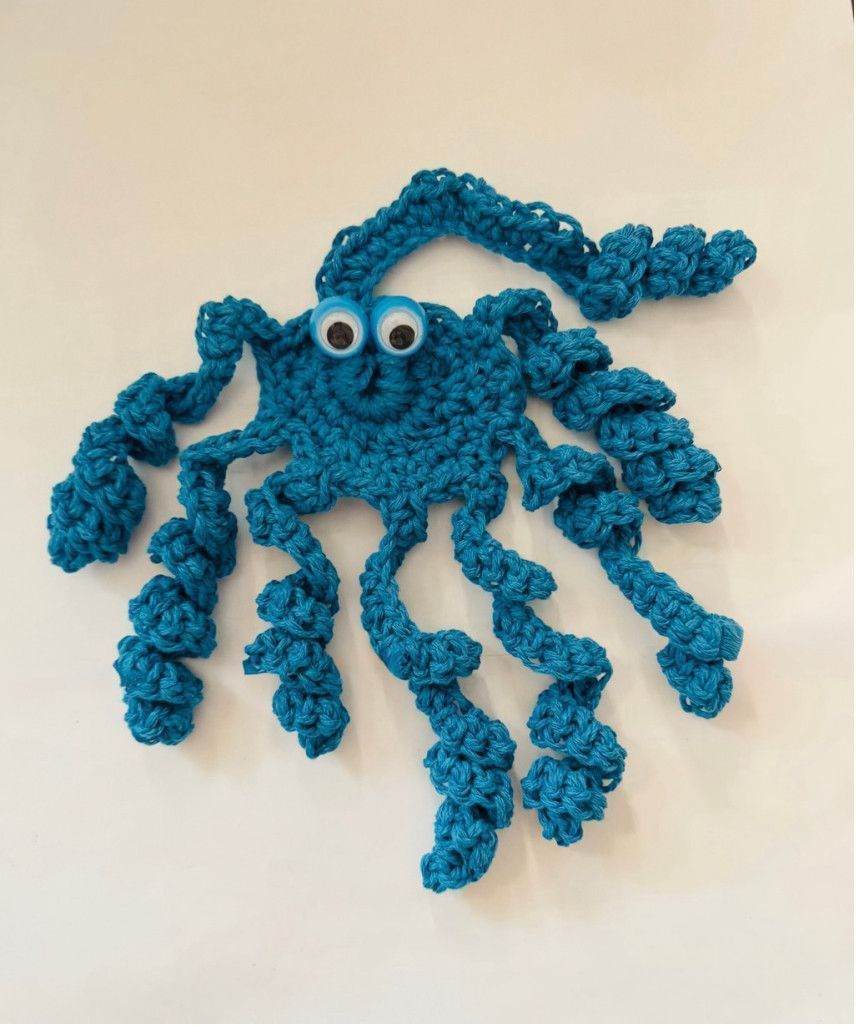 Handmade Crochet Octopus Toy – Handmade & Whimsical Size ONE SIZE - 1 Thumbnail