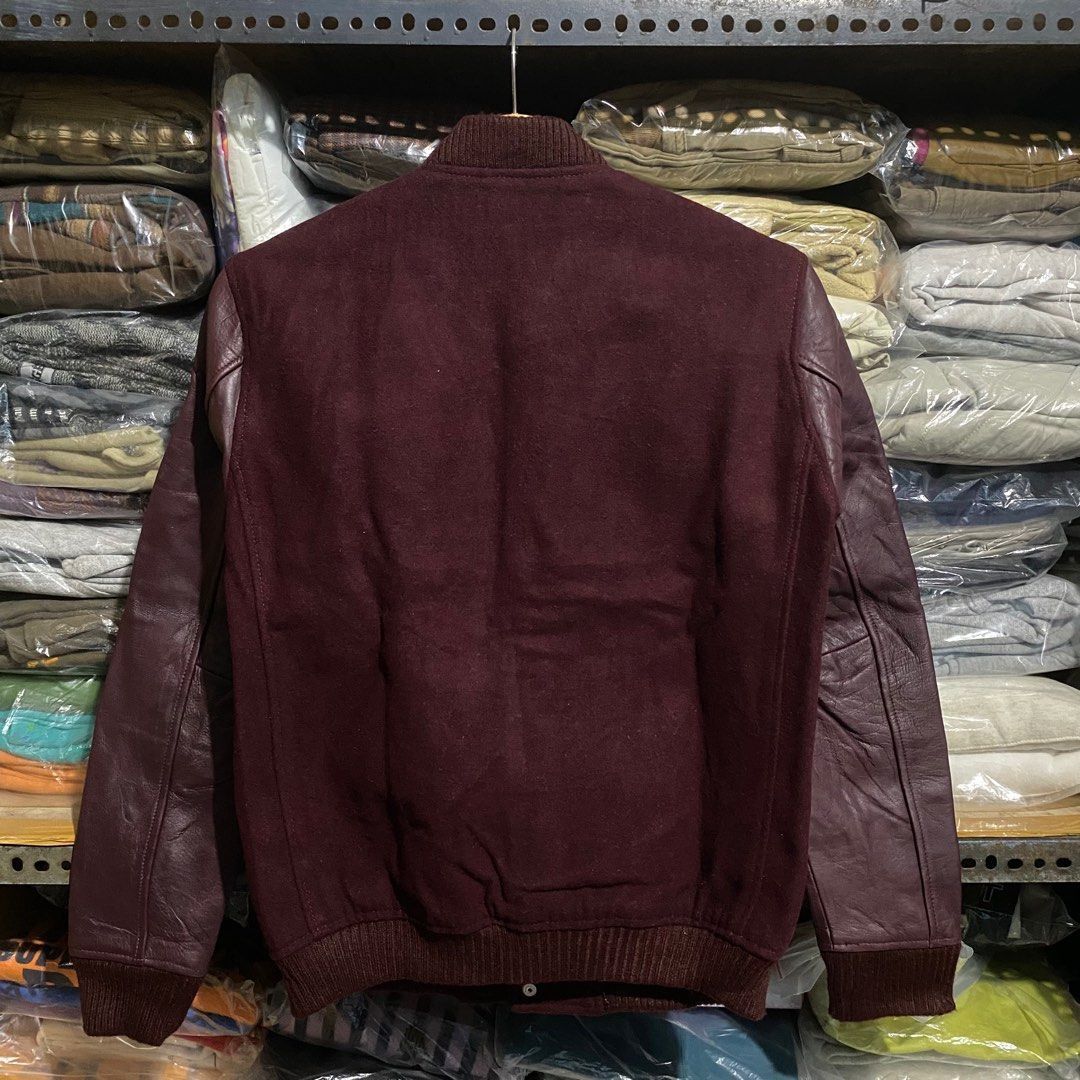 Journal Standard Journal standart varsity wool leather jacket Size US M / EU 48-50 / 2 - 2 Thumbnail