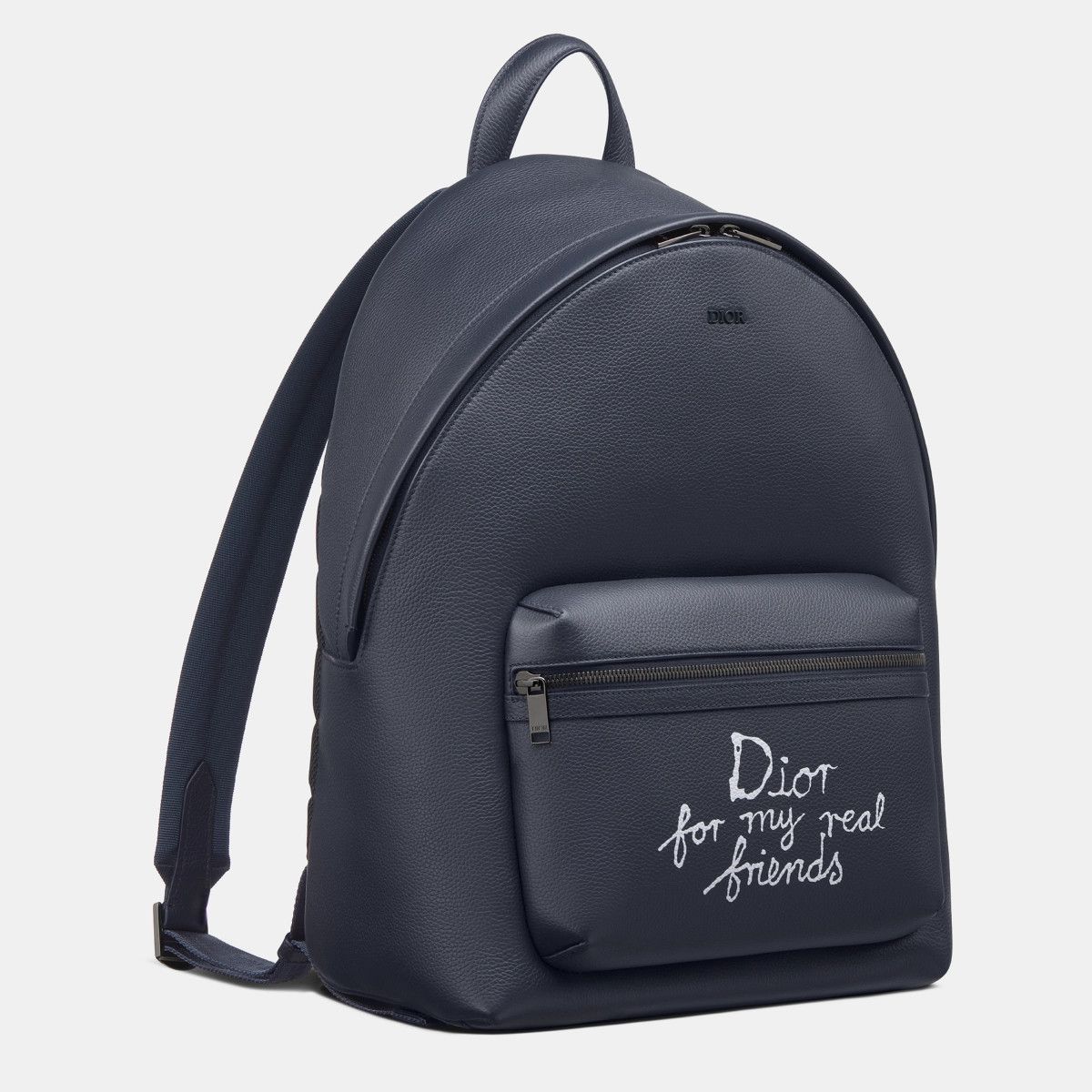 Dior o1bcso1str0226 Size:OS/2.0 Zipped Bacgpack in Nevy Blue Size ONE SIZE - 2 Thumbnail