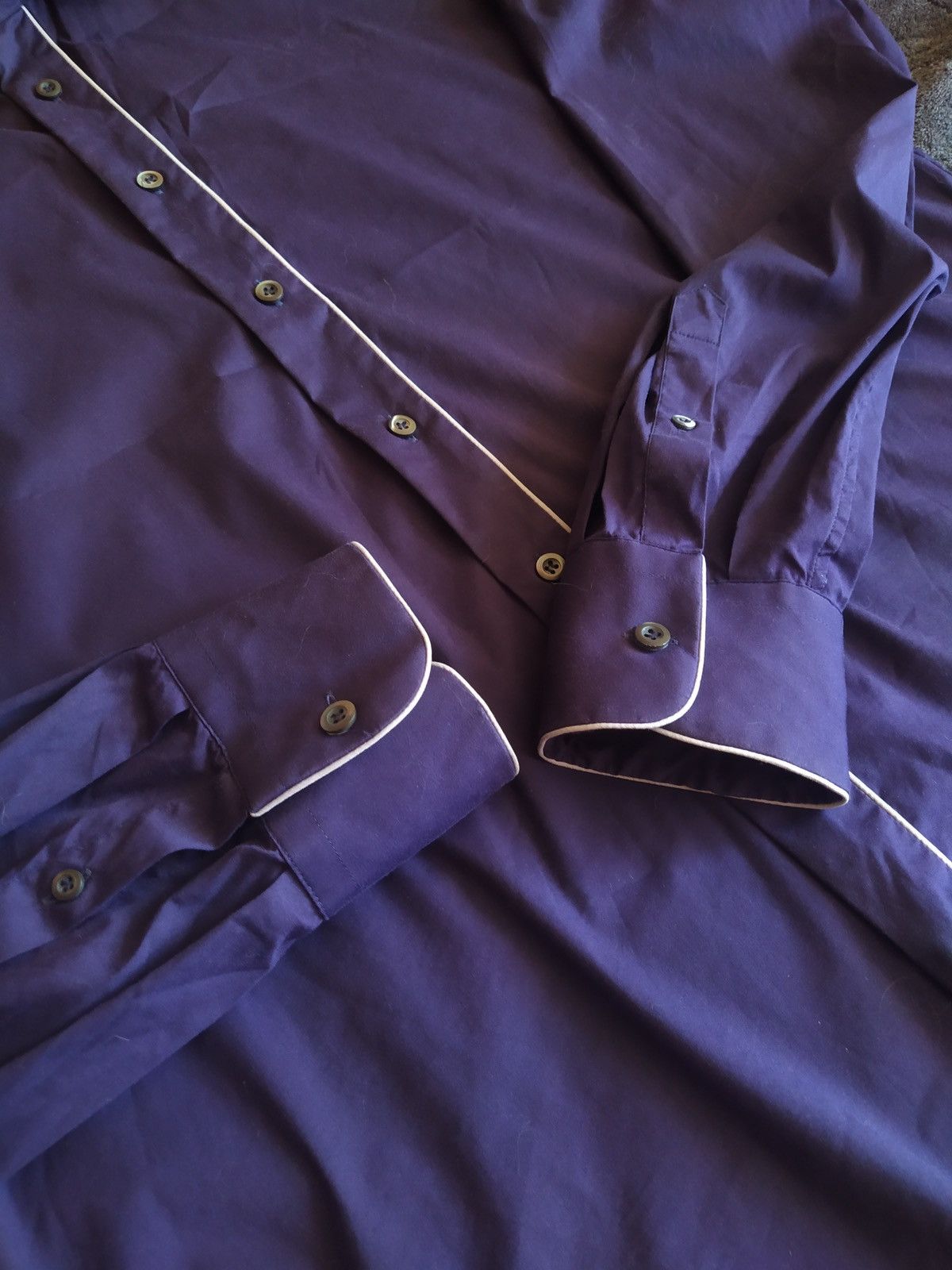 Prada Prada purple rare shirt Size US XL / EU 56 / 4 - 5 Thumbnail