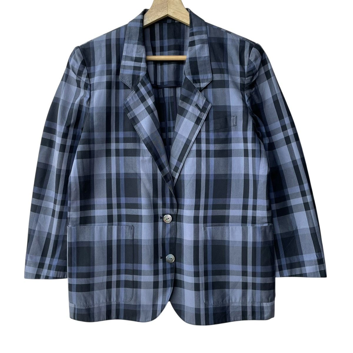 Burberry Burberry’s England Monotone Nova Check Casual Blazer Size M / US 6-8 / IT 42-44 - 1 Thumbnail