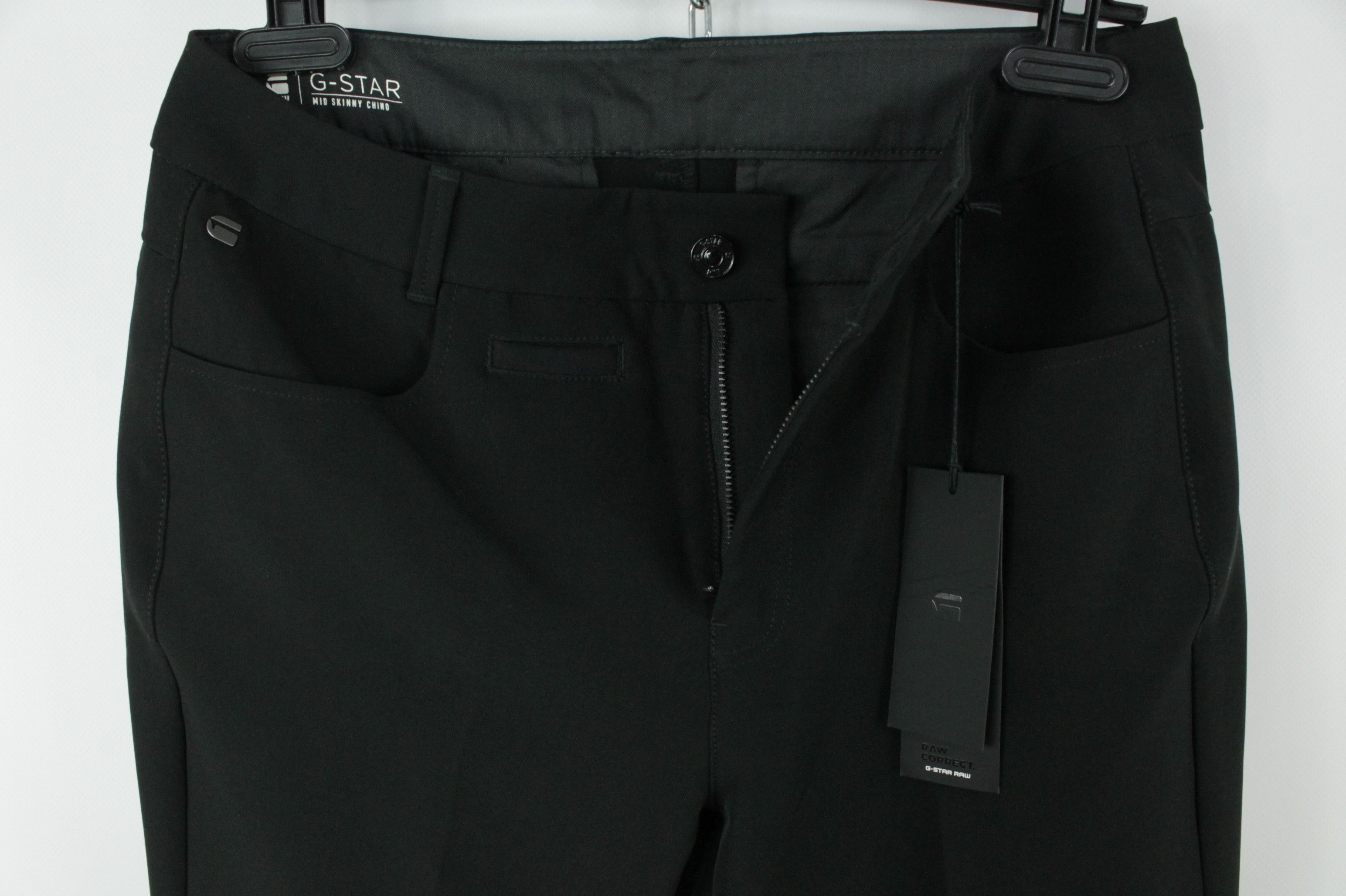 G-Star G-Star RAW D-Staq Mid-Waist Skinny Ankle Chino Black Size 27" / US 4 / IT 40 - 10 Thumbnail