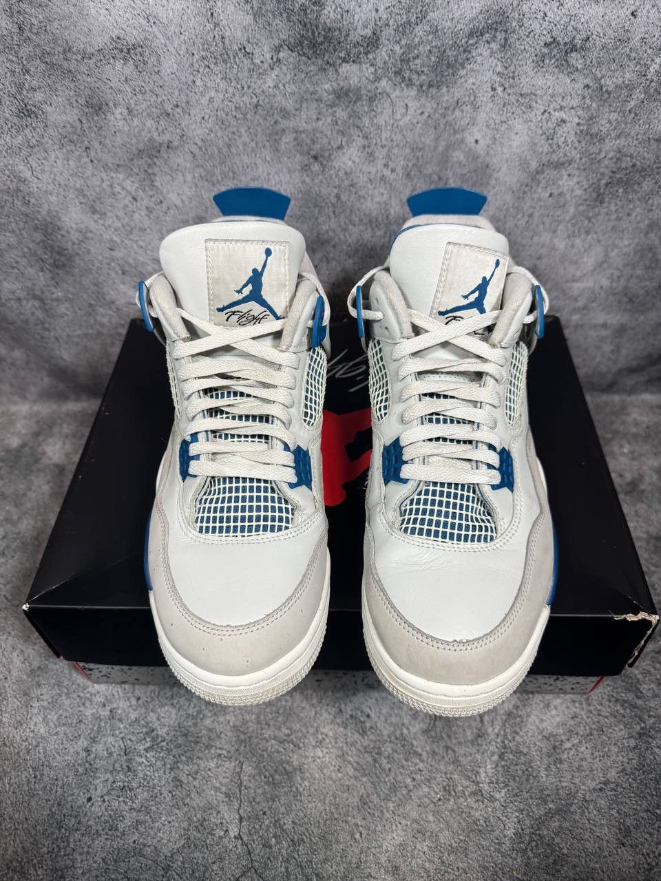 Jordan Brand Size 11.5 | Jordan 4 Military Blue With Box | Pre-Owned Size US 11.5 / EU 44-45 - 4 Thumbnail