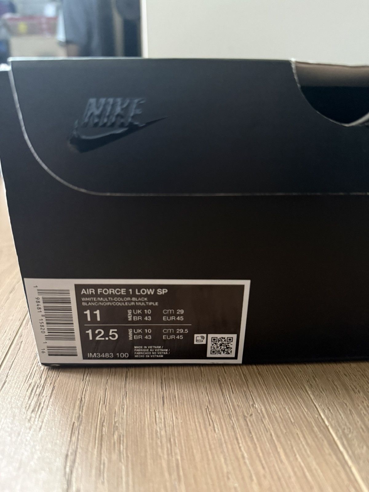 GOODENOUGH × Supreme Nike Supreme Air Force 1 x GOODENOUGH White/size 11 DS New Size US 11 / EU 44 - 10 Thumbnail