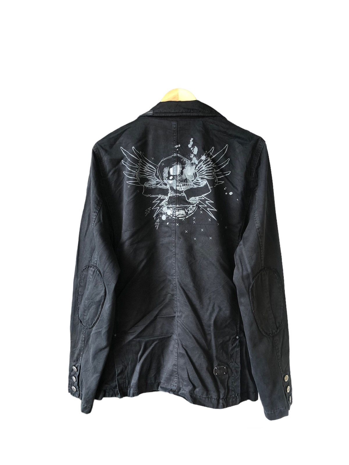 Buffalo David Bitton Vintage Buffalo David Bitton Skull Punk Jacket Size US L / EU 52-54 / 3 - 1 Thumbnail