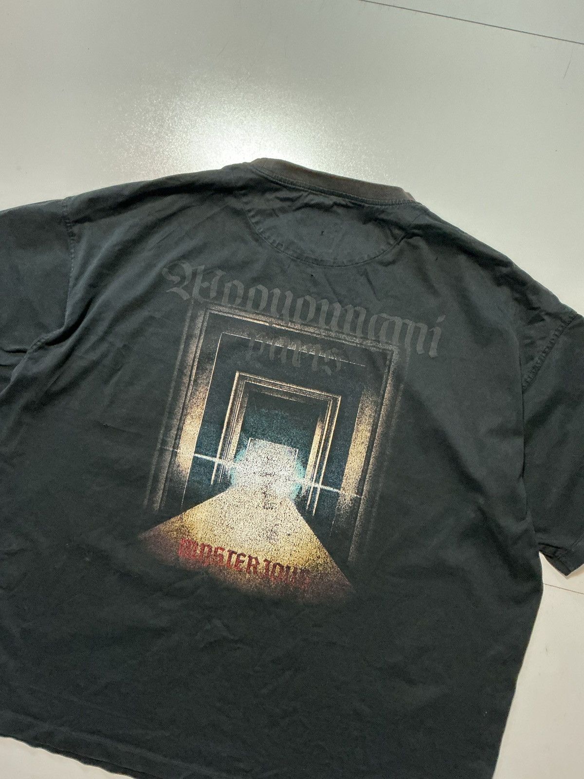 Wooyoungmi Wooyoungmi Paris Mysterious Black Graphic Crewneck T-Shirt Size US L / EU 52-54 / 3 - 4 Thumbnail