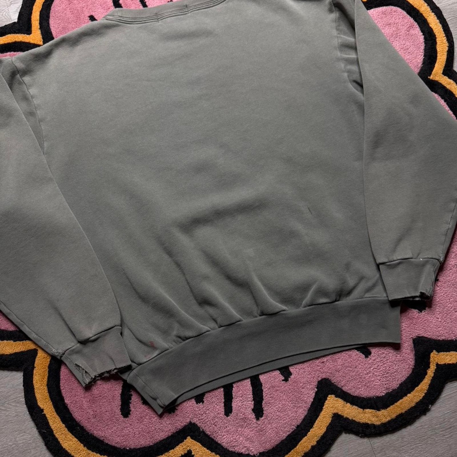 Polo Ralph Lauren × Ralph Lauren × Vintage Vintage 90’s Polo Ralph Lauren Distressed Logo Sweatshirt Size US M / EU 48-50 / 2 - 7 Thumbnail