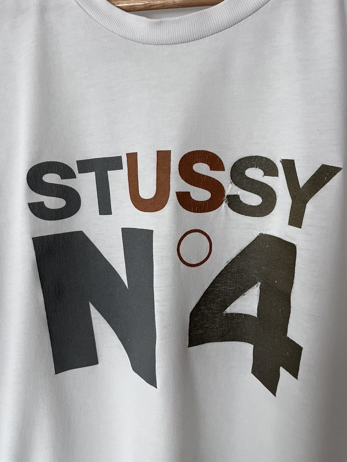 Stussy Vintage Stussy N4 Big Logo Longsleeve Shirt Size US L / EU 52-54 / 3 - 3 Thumbnail