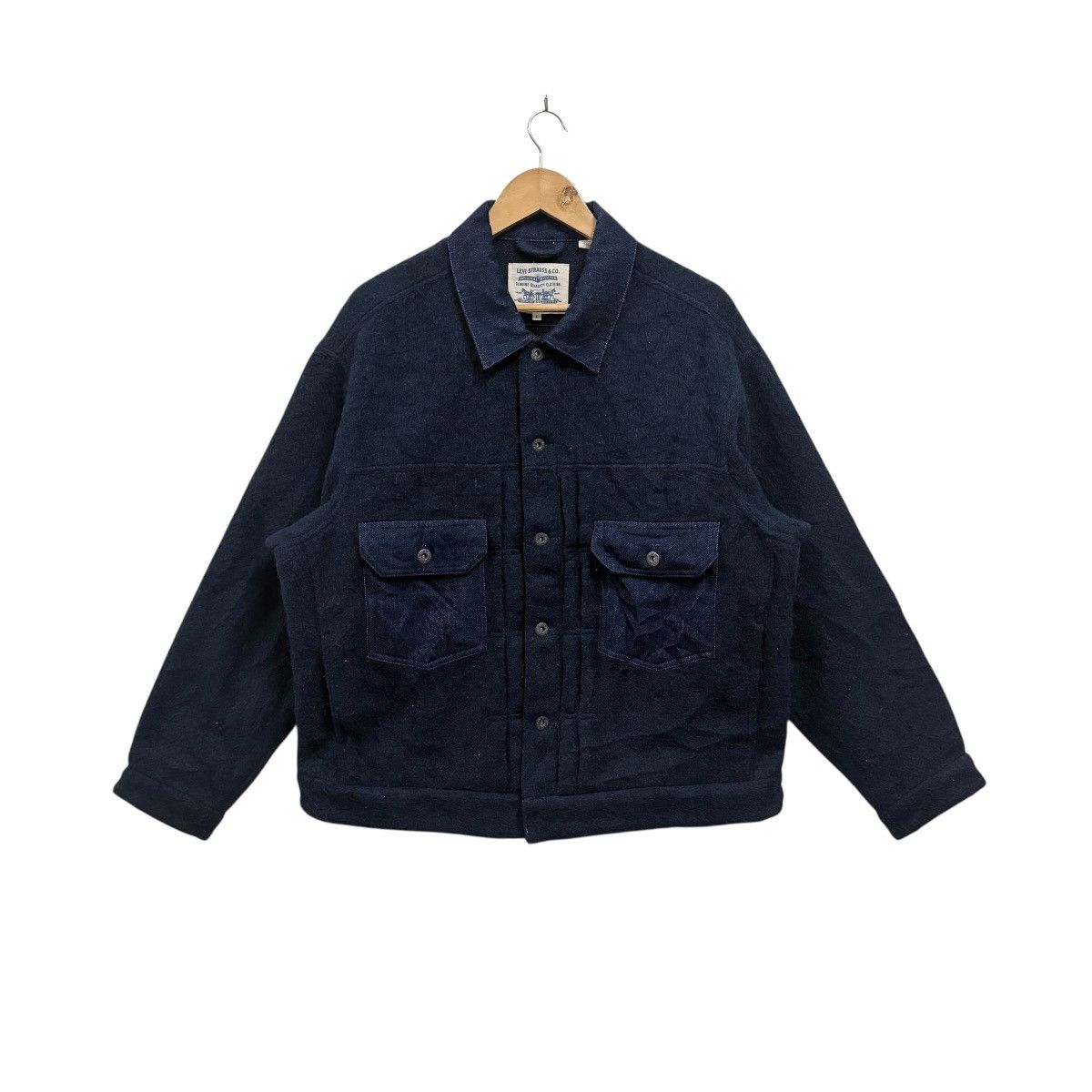 Levi's Made & Crafted Levis Made & Crafted Type 2 Trucker Jacket Size US XL / EU 56 / 4 - 1 Thumbnail