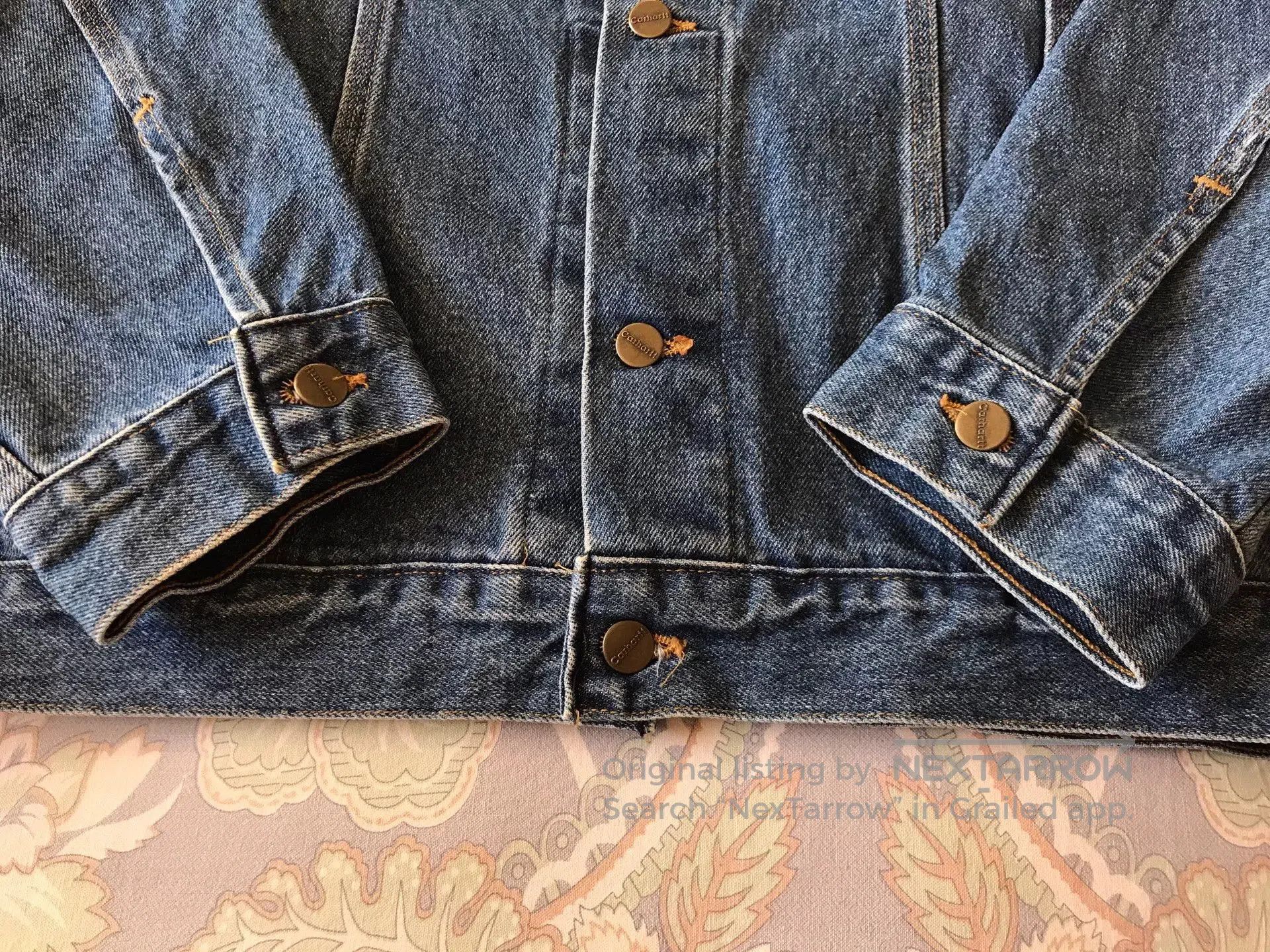 Carhartt Carhartt J12 DST Denim Jacket. Size US XL / EU 56 / 4 - 7 Thumbnail