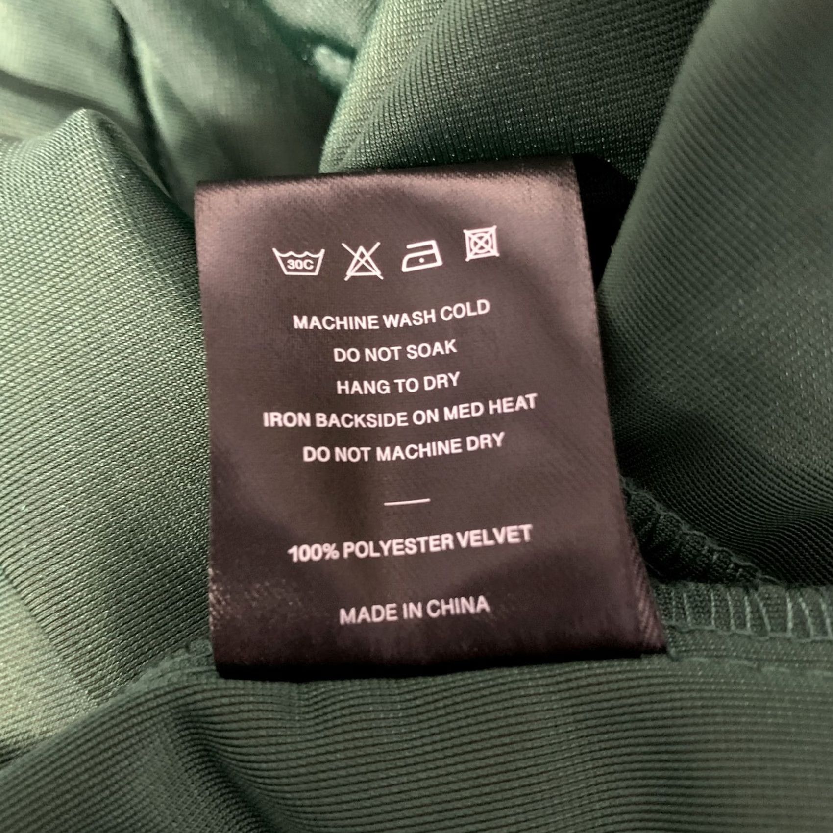 Velvet PHIX XL Green Emerald Velvet Western Shirt Womens Snaps Button-Up Polyester" Size XL / US 12-14 / IT 48-50 - 7 Thumbnail