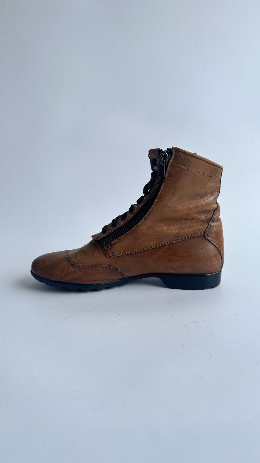 Aeronautica Militare Aeronautica Militare Leather Pilot Boots Meras Zip Italy 42 Size US 9 / EU 42 - 10 Thumbnail