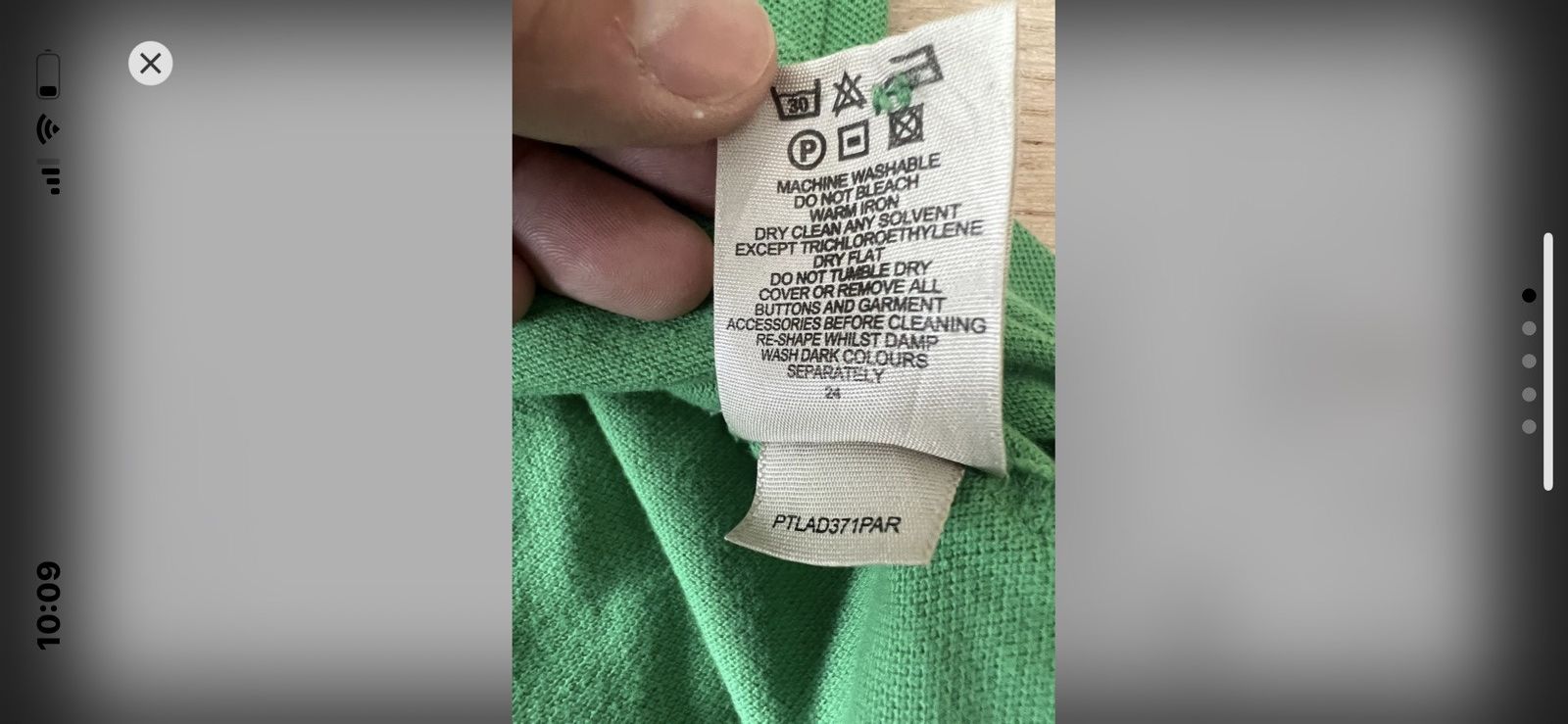 Burberry × Designer × Vintage Burberry London Nova Chek Polo Shirt Green Men’s Designed Size US L / EU 52-54 / 3 - 4 Thumbnail