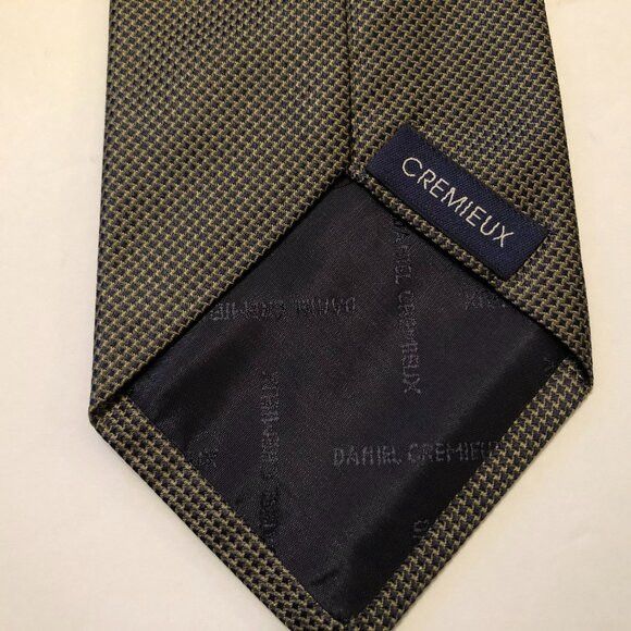 Daniel Cremieux daniel CREMIEUX men's new silk tie 4" X 58 1/2" Size ONE SIZE - 3 Thumbnail