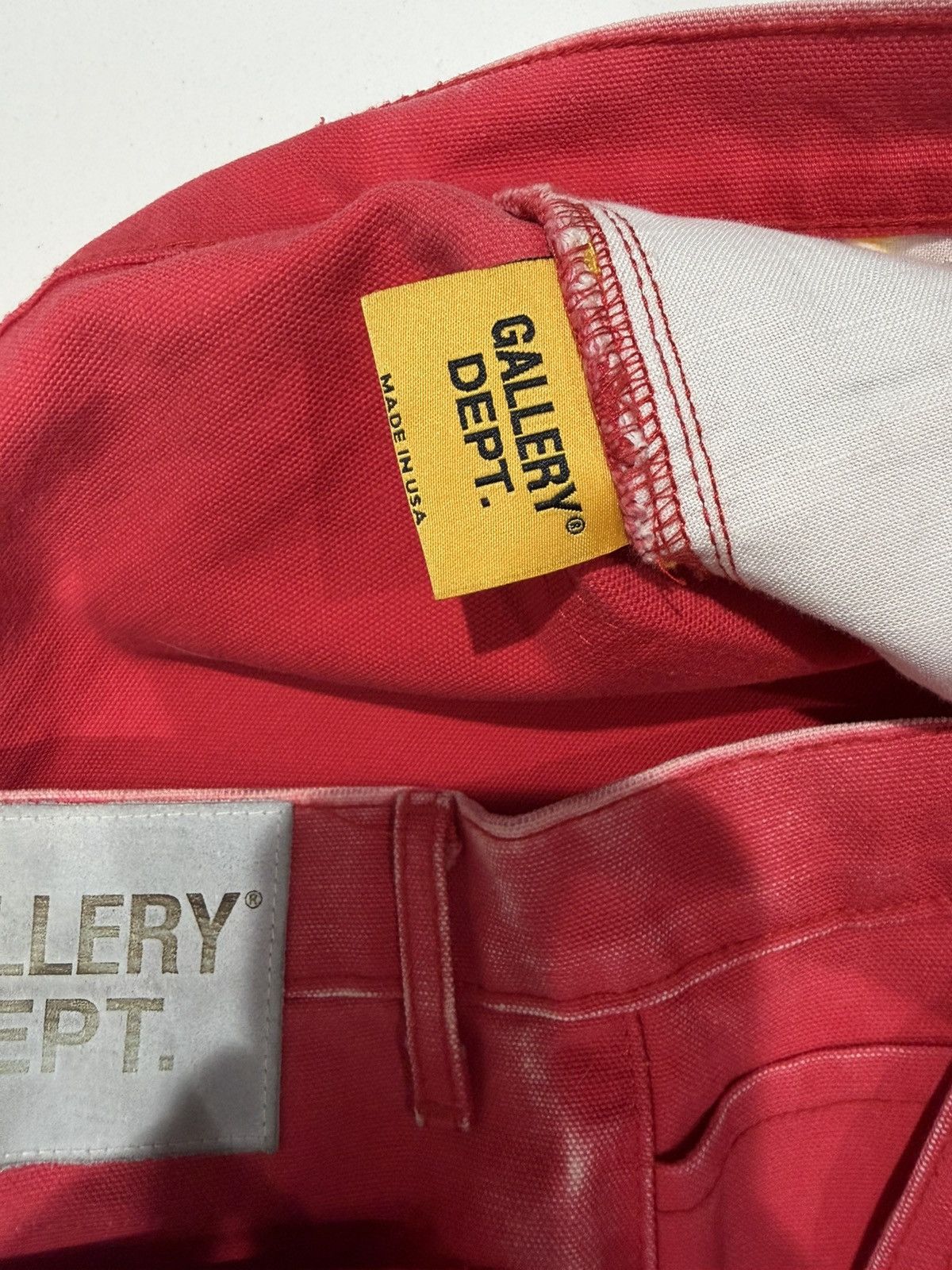 Gallery Dept. Red Gallery Dept. De La Flare Carpenter pants Size US 36 / EU 52 - 4 Thumbnail