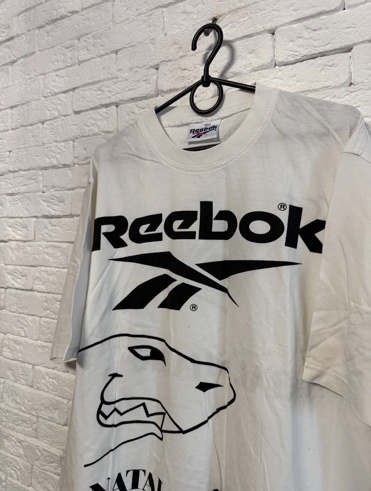 Reebok Vintage Reebok Natal Sharks Tshirt 90`s Sz M Size US M / EU 48-50 / 2 - 3 Thumbnail