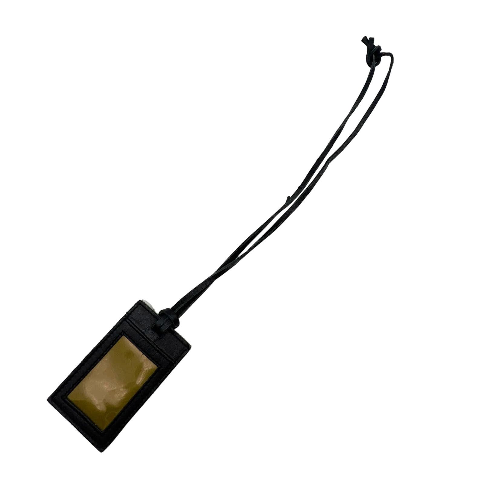 Allsaints Allsaints ID Holder Leather Black Size ONE SIZE - 1 Thumbnail