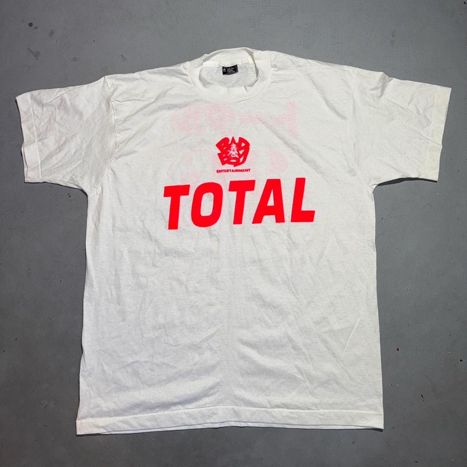 Sean John Total R&B group Rap Tee - White vintage 90s bad boy records Size US XL / EU 56 / 4 - 2 Thumbnail