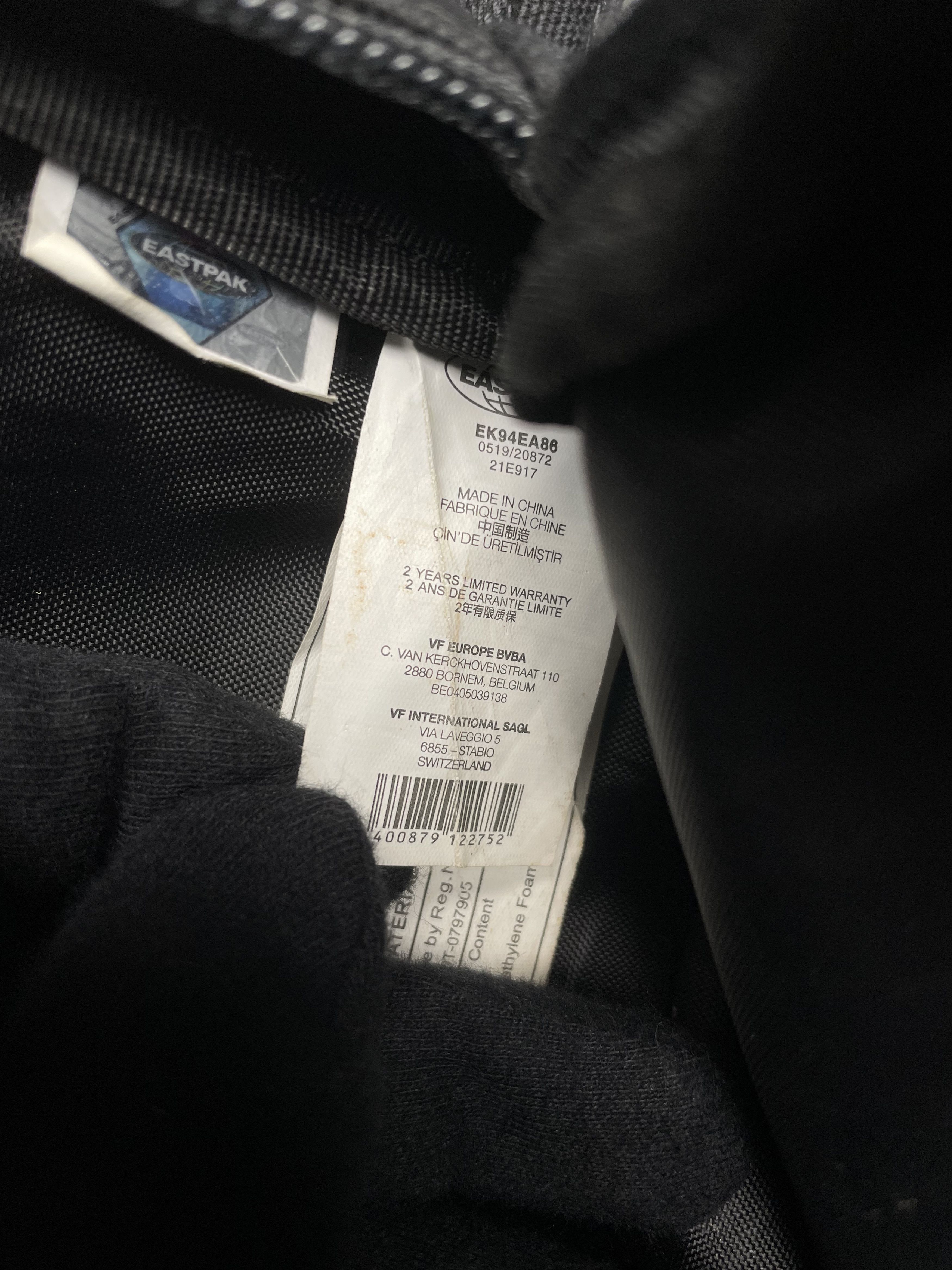 Eastpak × Raf Simons Eastpak X Raf Simons - A/W 2019 - Loop Waist Bag (black) Size ONE SIZE - 7 Thumbnail