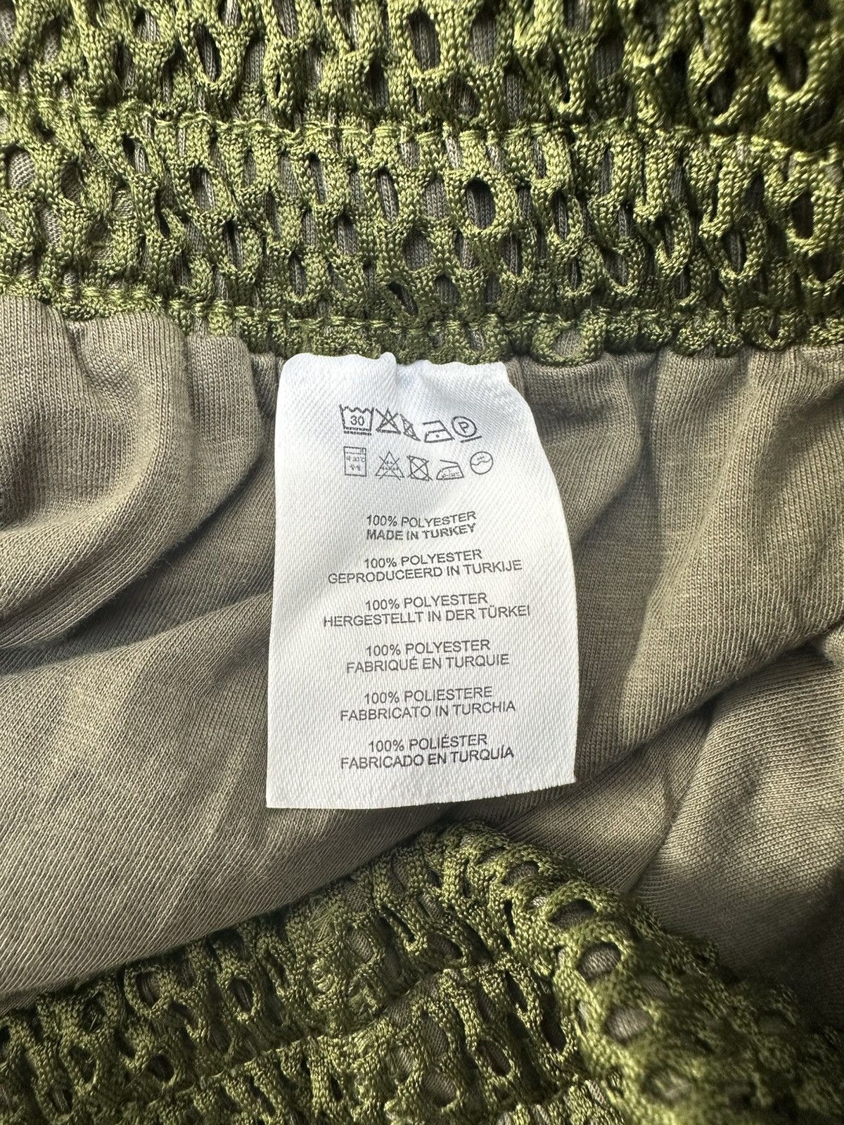 Dries Van Noten Dries Van Noten Mesh Oversized Shorts Size US 34 / EU 50 - 6 Thumbnail