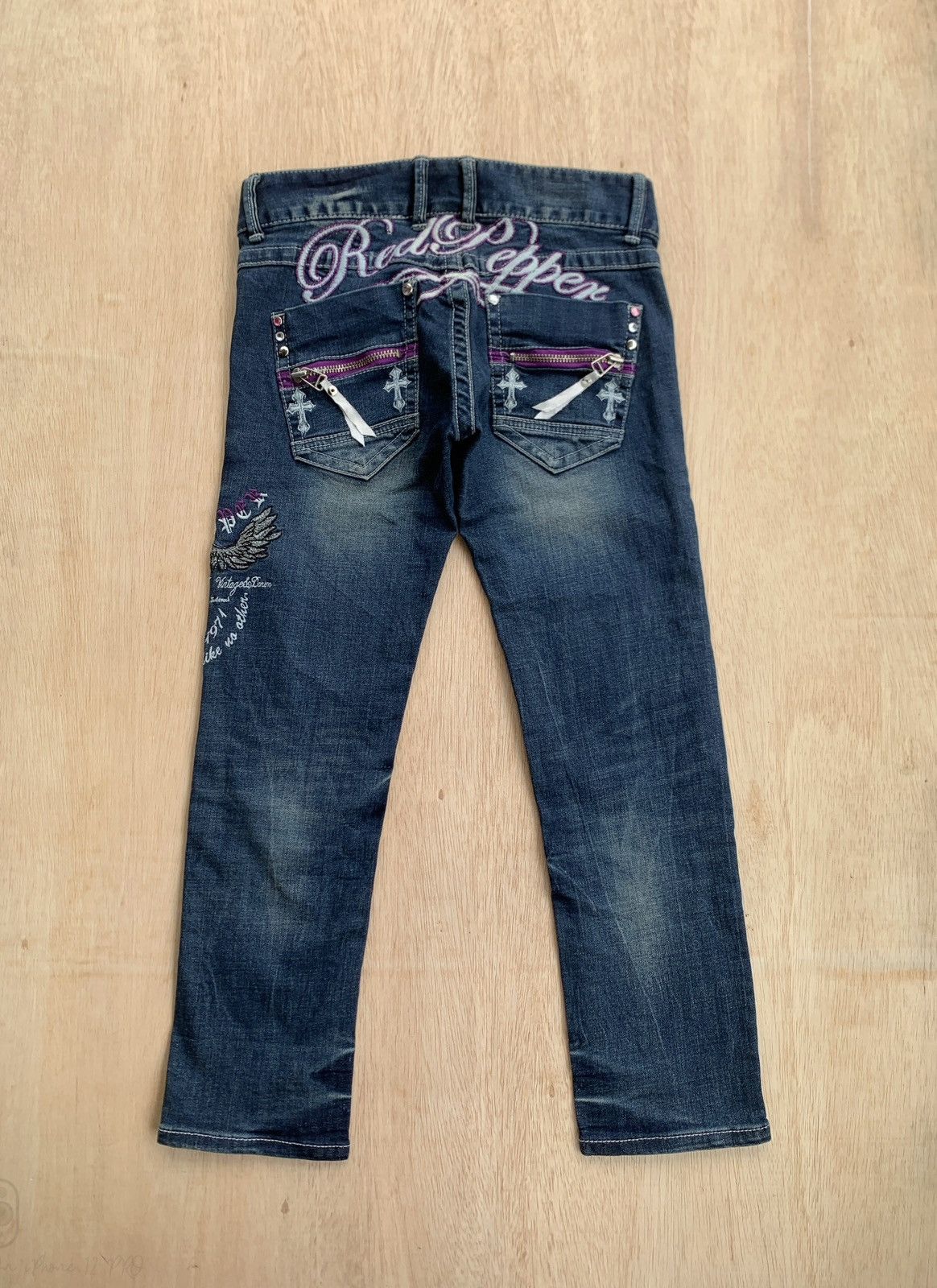 Hysteric Glamour × If Six Was Nine × Japanese Brand Red Pepper Ifsixwasnine Lgb style Jeans Size US 31 - 1 Thumbnail