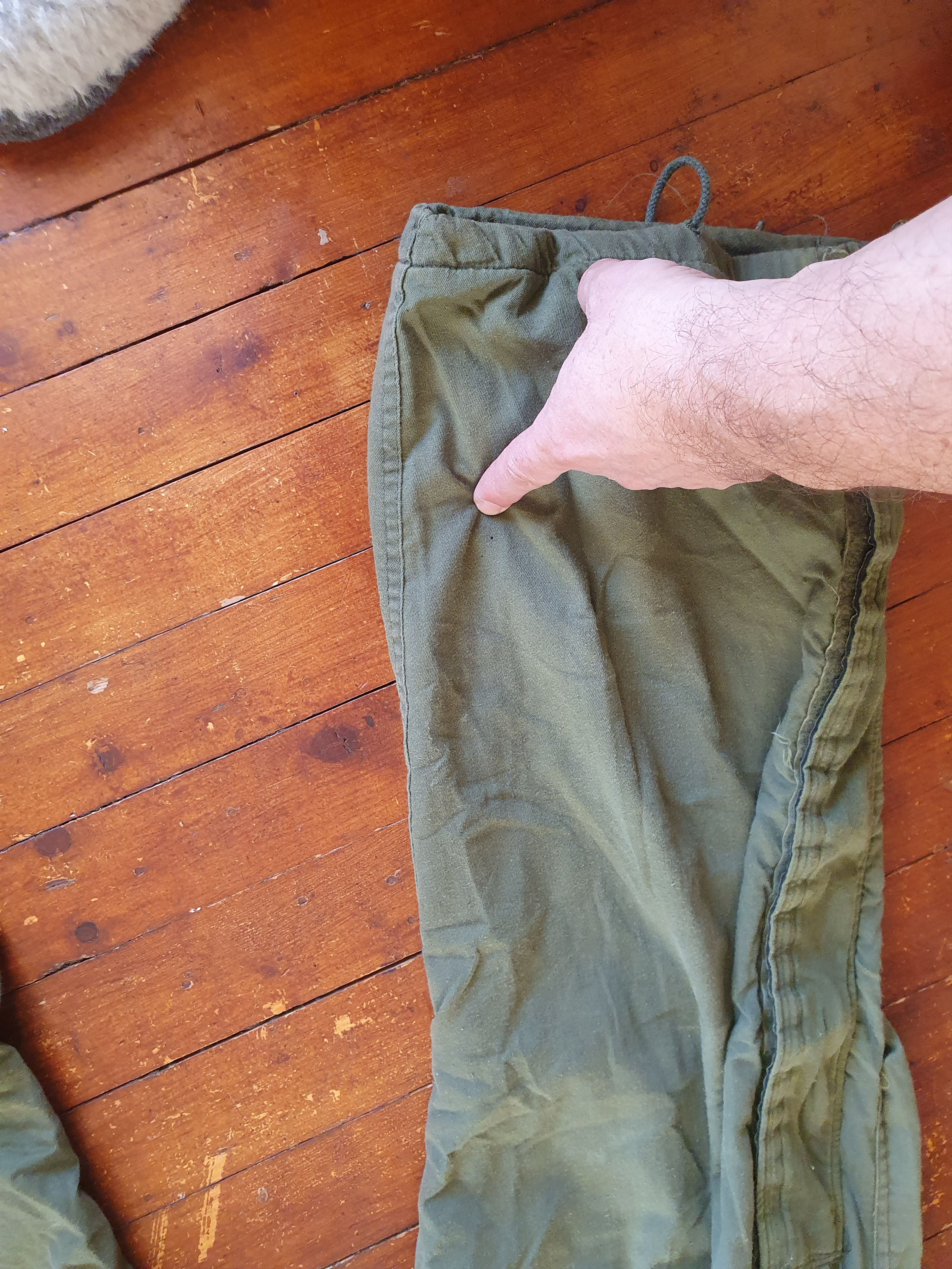 Vintage Chemical Protective Military Pants Vtg 1977 Gibraltar Ind Size US 38 / EU 54 - 11 Thumbnail