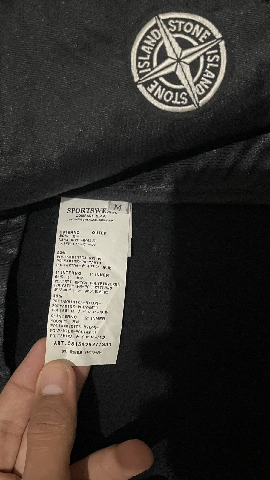 Stone Island Stone Island AW11 Wool Peacoat Size US M / EU 48-50 / 2 - 5 Thumbnail