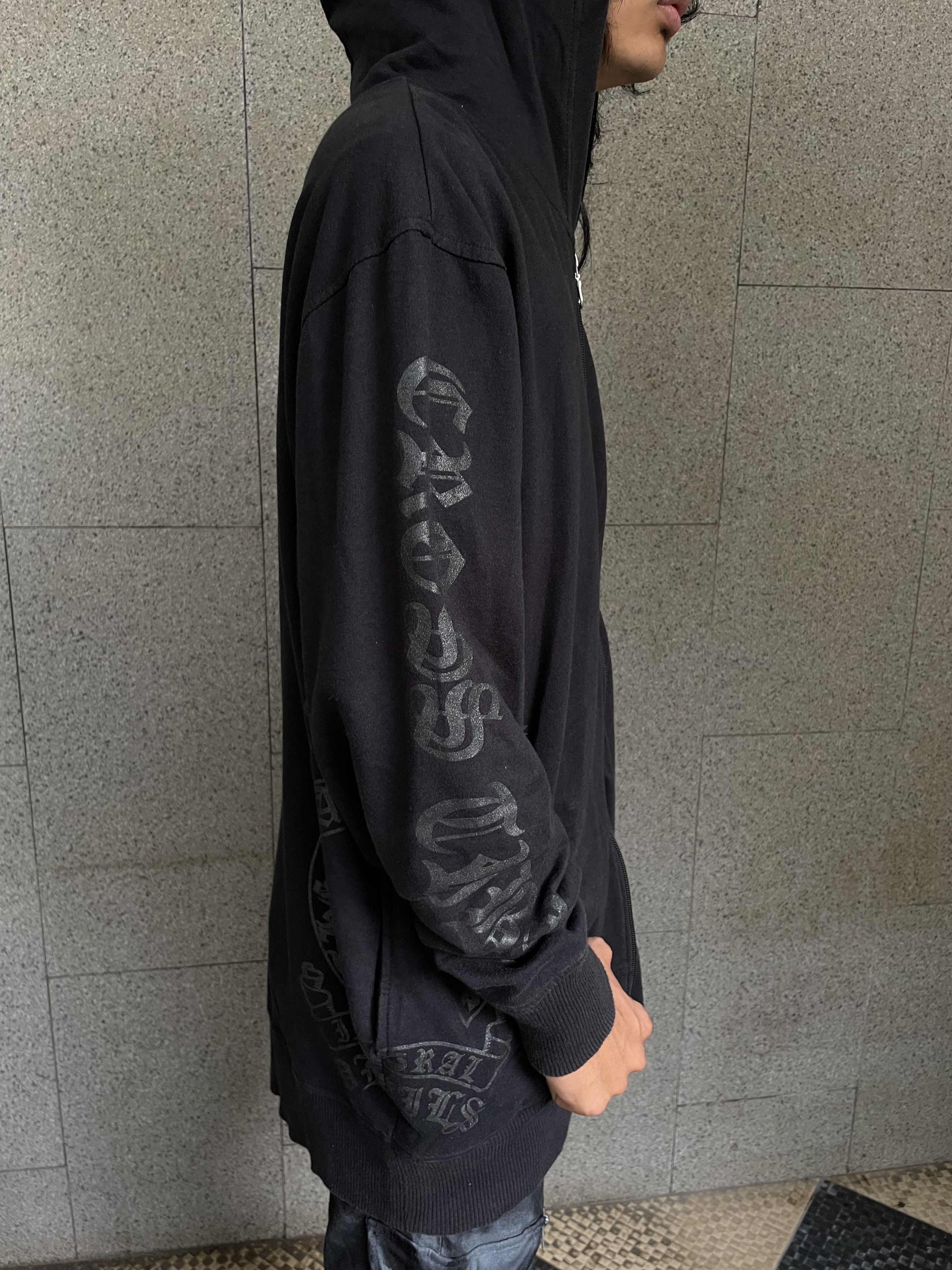 Defective Struct Y2K Defectif Struct Gothic Cross Tribal Full Zip Hoodie Size US XXL / EU 58 / 5 - 9 Thumbnail