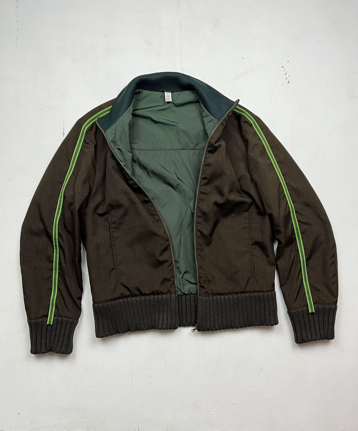 Miu Miu Miu Miu F/W1999 Runway sample Changeant Fabric track Jacket Size US M / EU 48-50 / 2 - 17 Thumbnail