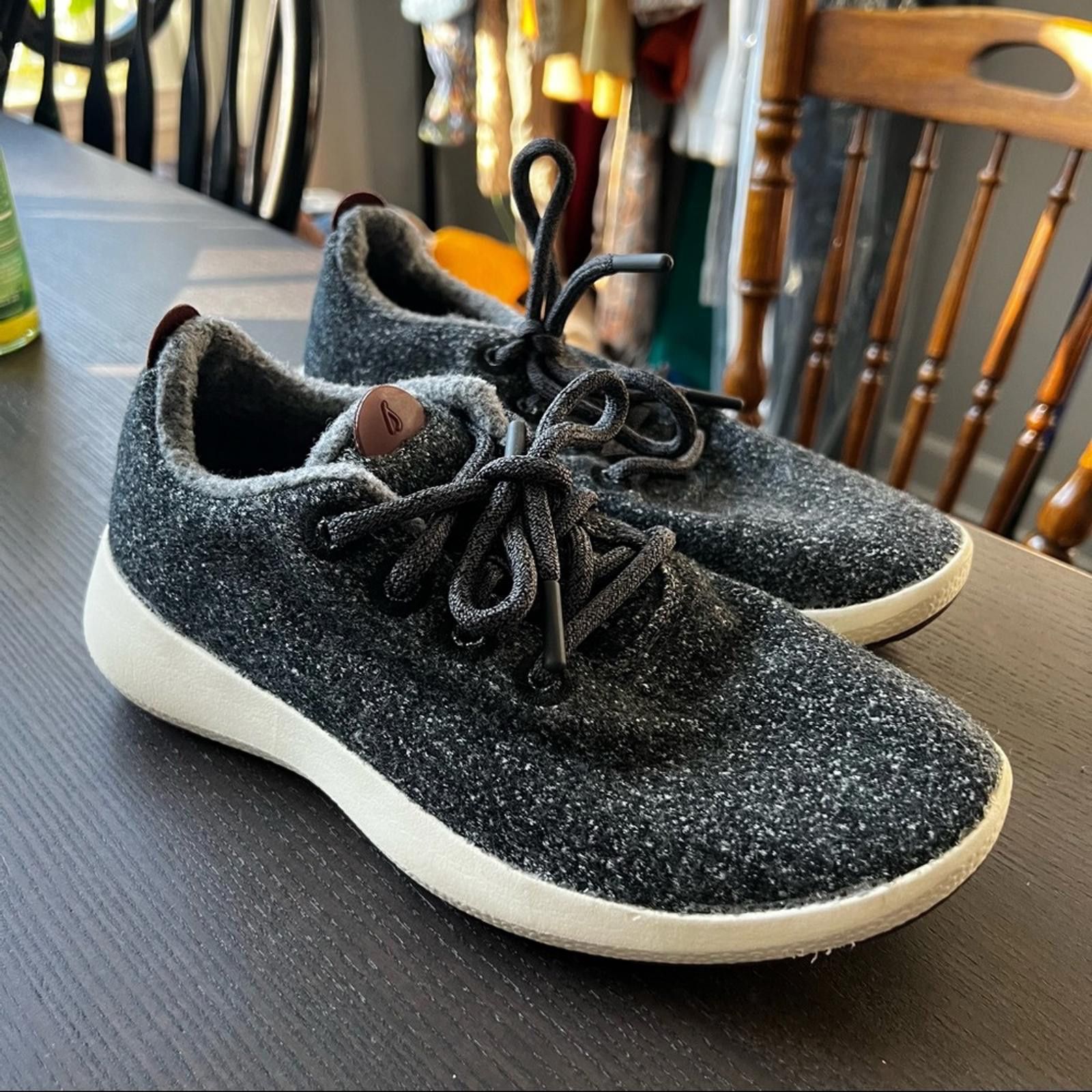 Allbirds Allbirds Women's Sneakers in Black and Cream Size US 6.5 / IT 36.5 - 1 Thumbnail
