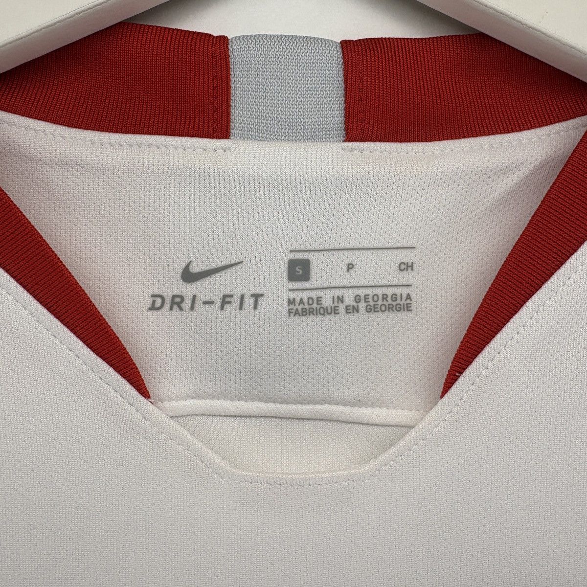 Nike × Vintage Poland 2018 Home Nike Soccer Football Jersey Shirt Kit White Size US S / EU 44-46 / 1 - 4 Thumbnail