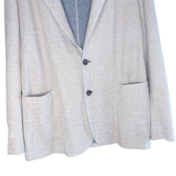 Jack Victor Jack Victor Brent Knit Sports Beige Blazer Size 38R - 4 Thumbnail
