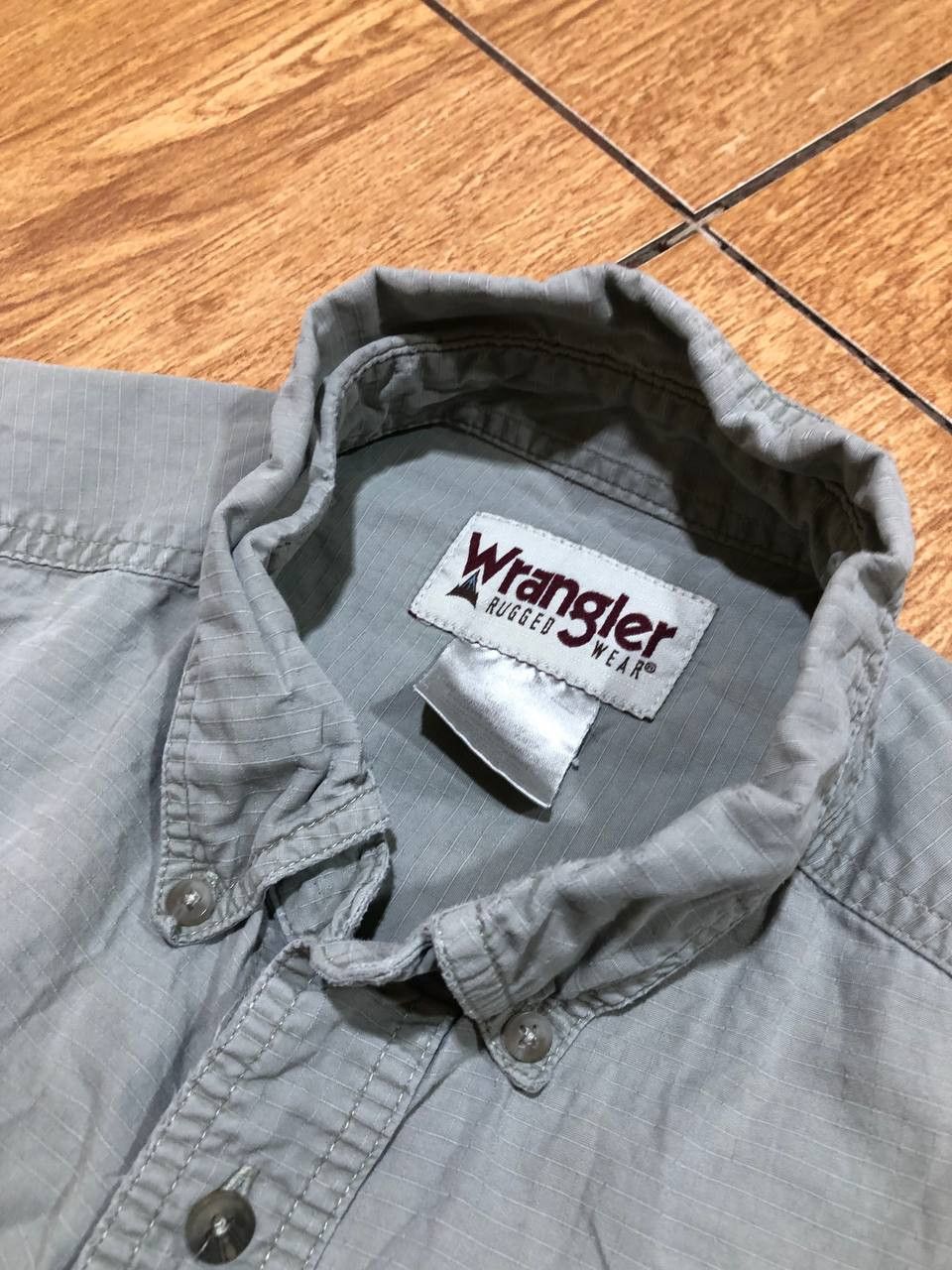 Wrangler STREETWEAR WRANGLER WESTERN Army Green Shirt Size US XL / EU 56 / 4 - 9 Thumbnail