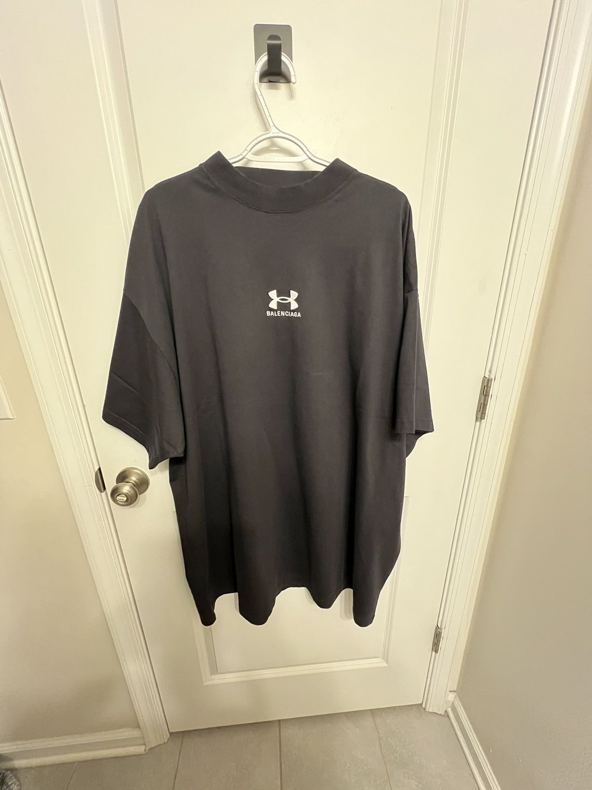 Balenciaga × Under Armour Balenciaga Under Armour T Shirt Oversized Fit $795 Size US XL / EU 56 / 4 - 1 Thumbnail