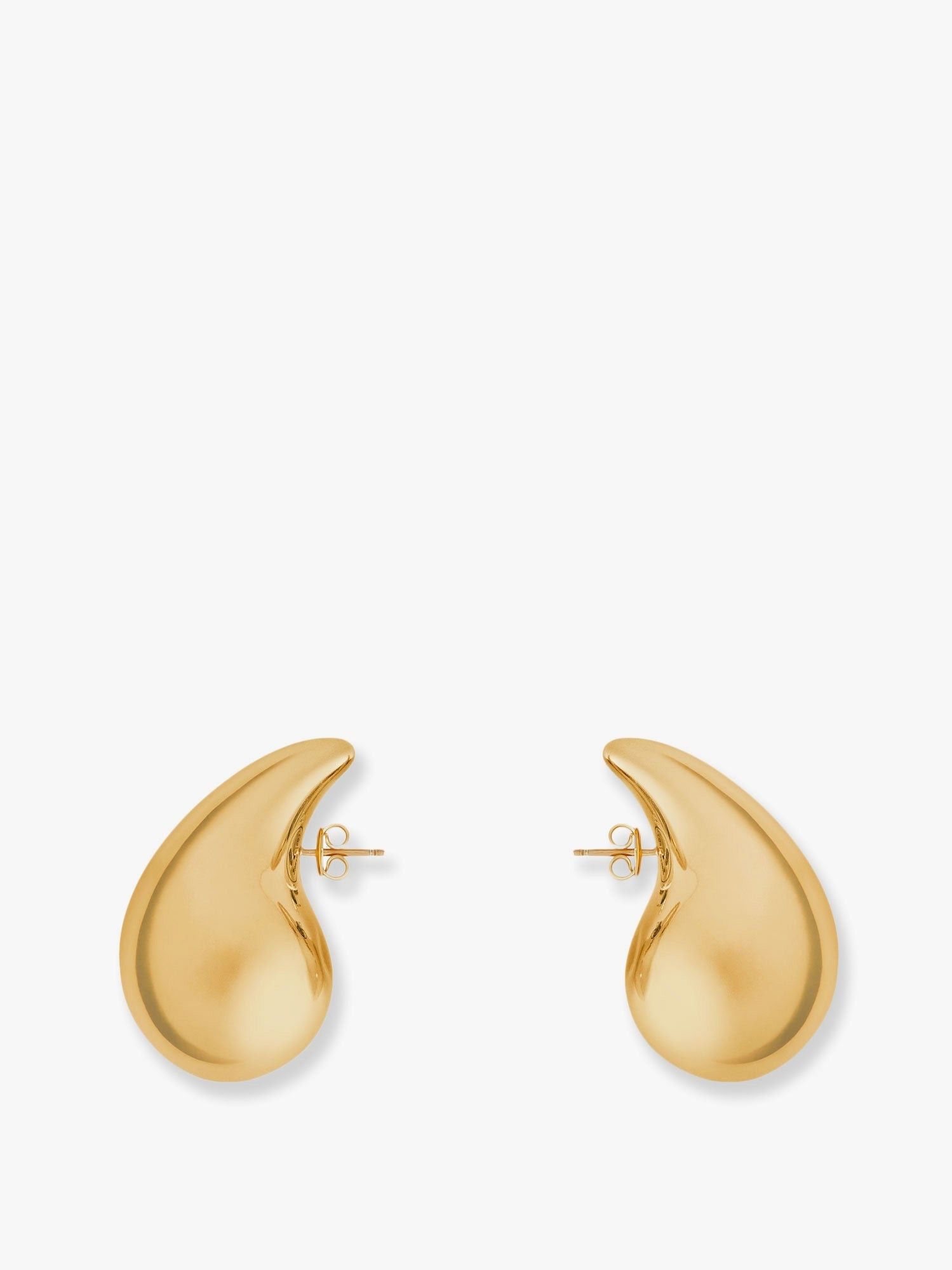Bottega Veneta 925 Sterling Silver Earrings Size ONE SIZE - 1 Thumbnail