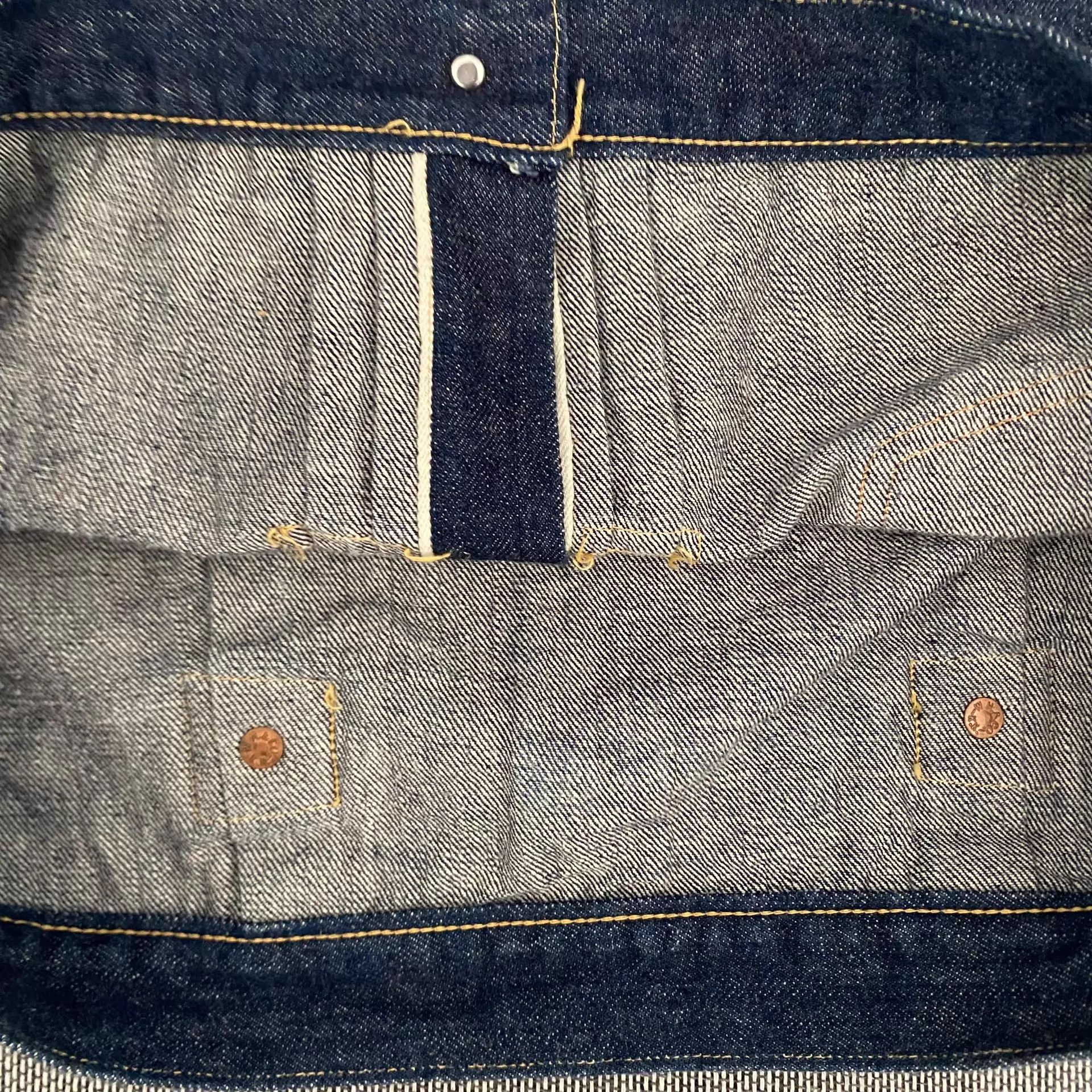 Warehouse Warehouse 2001xx 1920s Natural Indigo Denim Jkt 42 Size US L / EU 52-54 / 3 - 7 Thumbnail