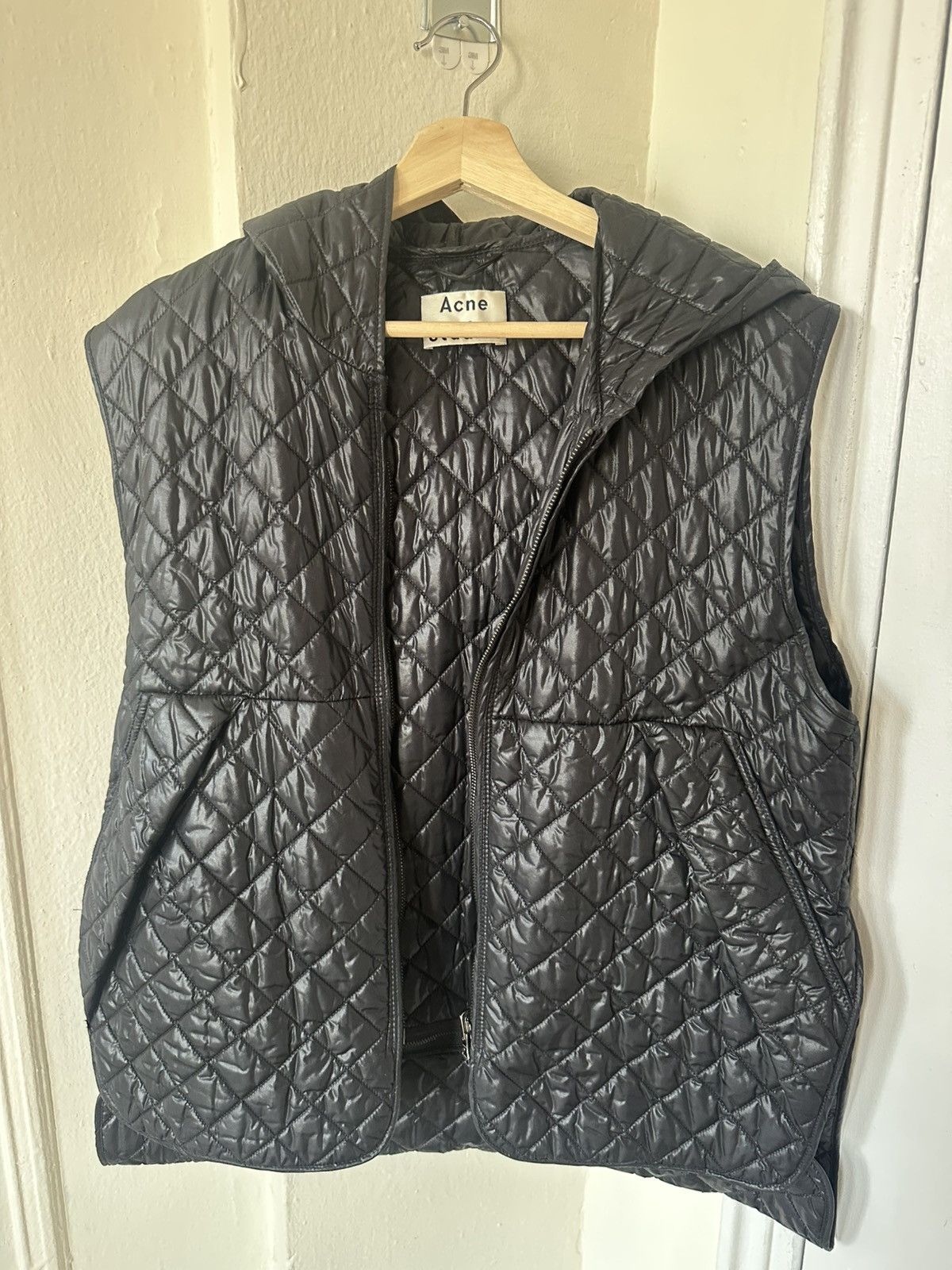Acne Studios “Midnight” Coat in Green with Detachable Gilet Size US M / EU 48-50 / 2 - 7 Thumbnail