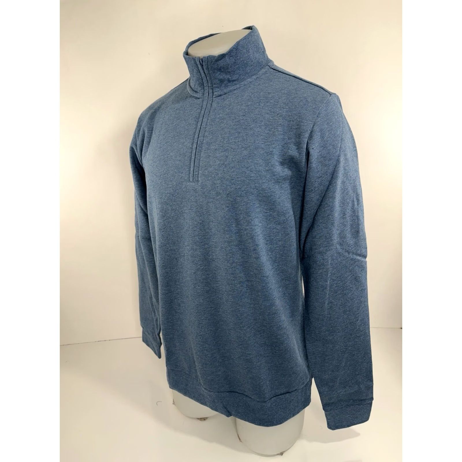 Vintage CRIQUET Sweater Fleece 1/4 Zip Pullover Jacket Mens S Blue Size US S / EU 44-46 / 1 - 2 Thumbnail