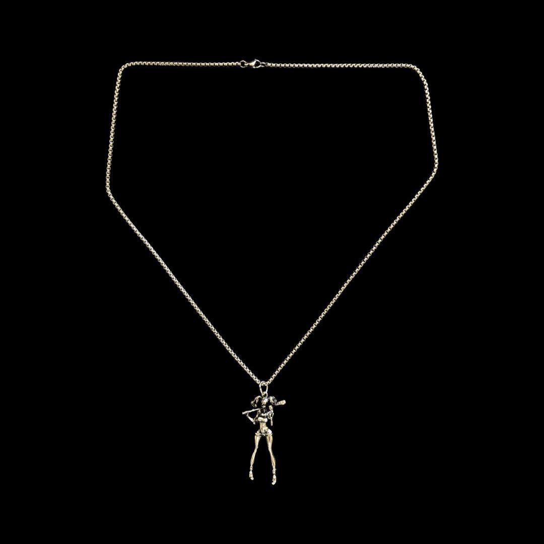 Jewelry Punk Necklace Gothic Chain Size ONE SIZE - 3 Thumbnail
