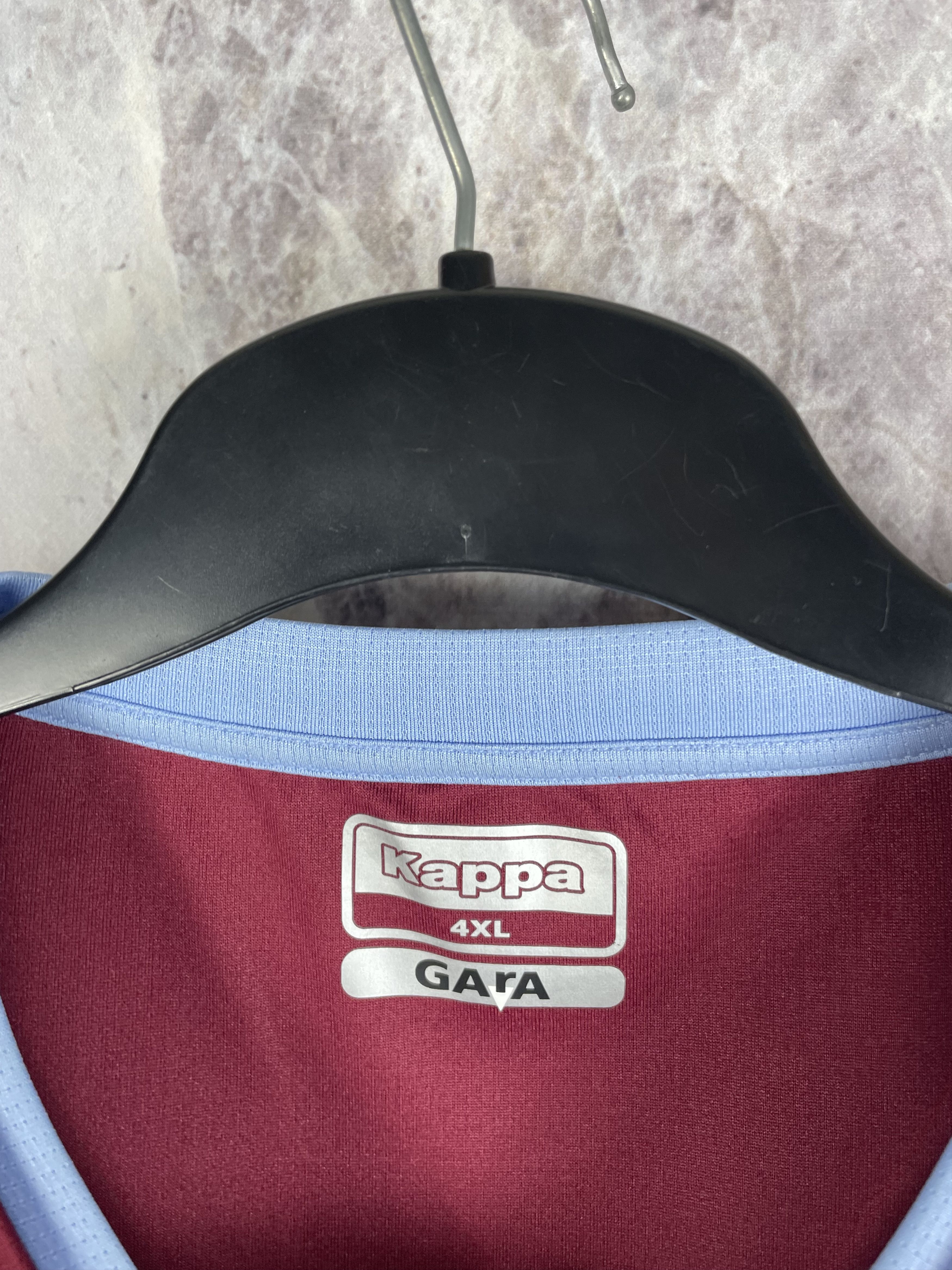 Kappa Kappa Aston Villa FC AVFC 2020/21 Soccer Jersey Blokecore Size US XXL / EU 58 / 5 - 5 Thumbnail