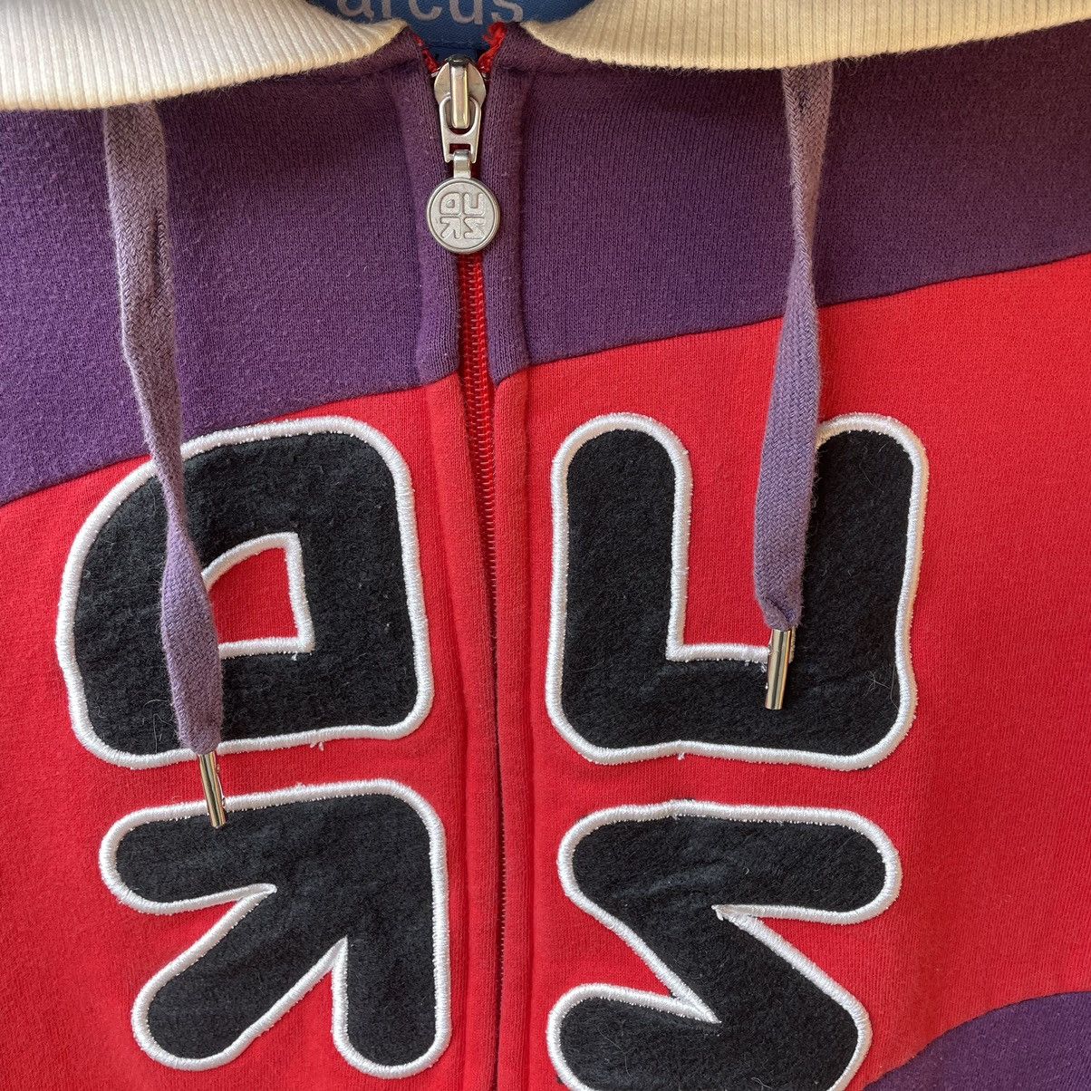 Japanese Brand × Vintage 🔥🇯🇵Arcus Big Logo Nice Striped Full Zipper Pullover Hoodie Size US M / EU 48-50 / 2 - 5 Thumbnail