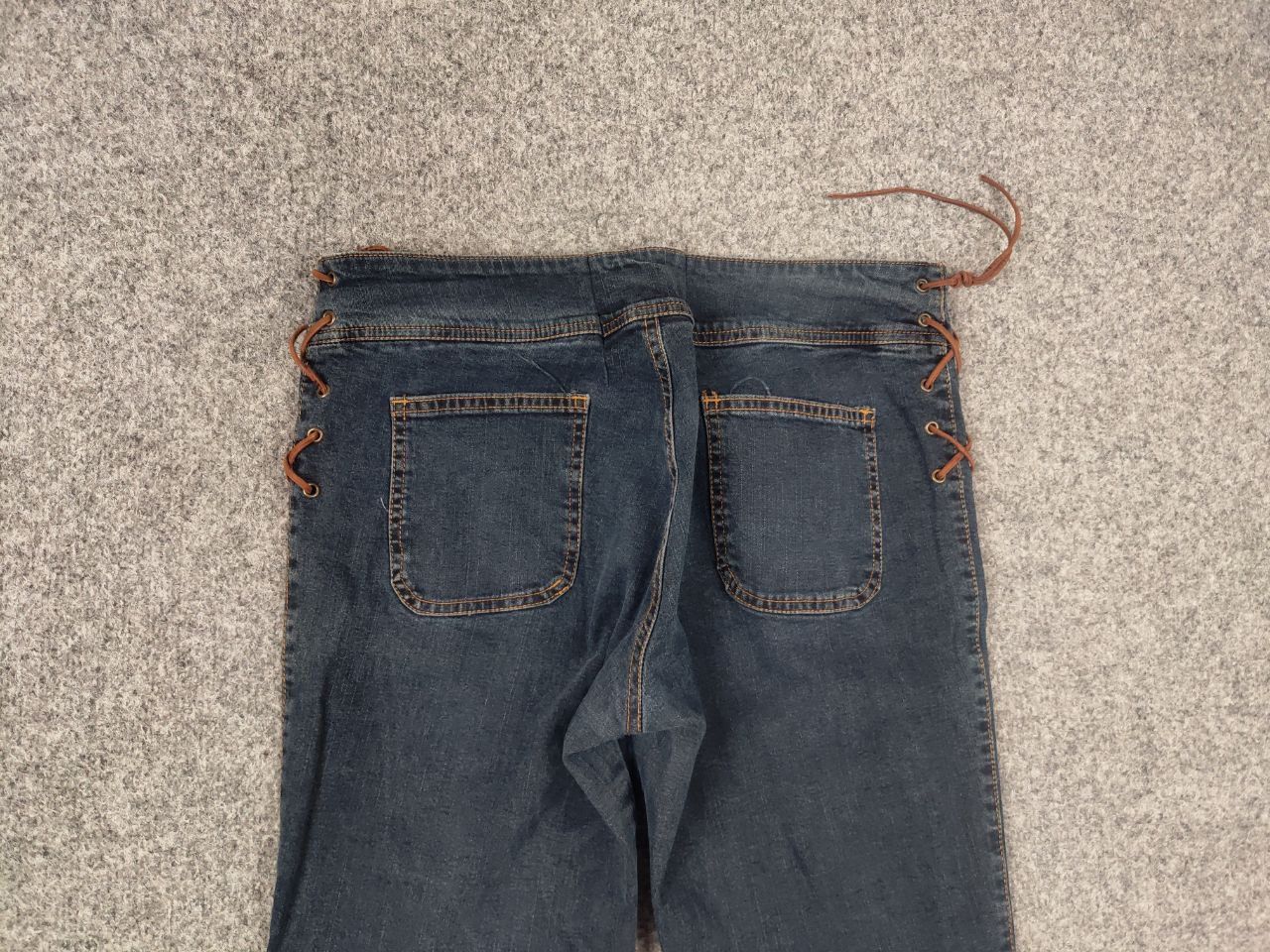 Le Grande Bleu (L.G.B.) Vintage Hysteric Glamour Faded l.g.b. Style Flared jeans Size 42" / US 20 - 11 Thumbnail