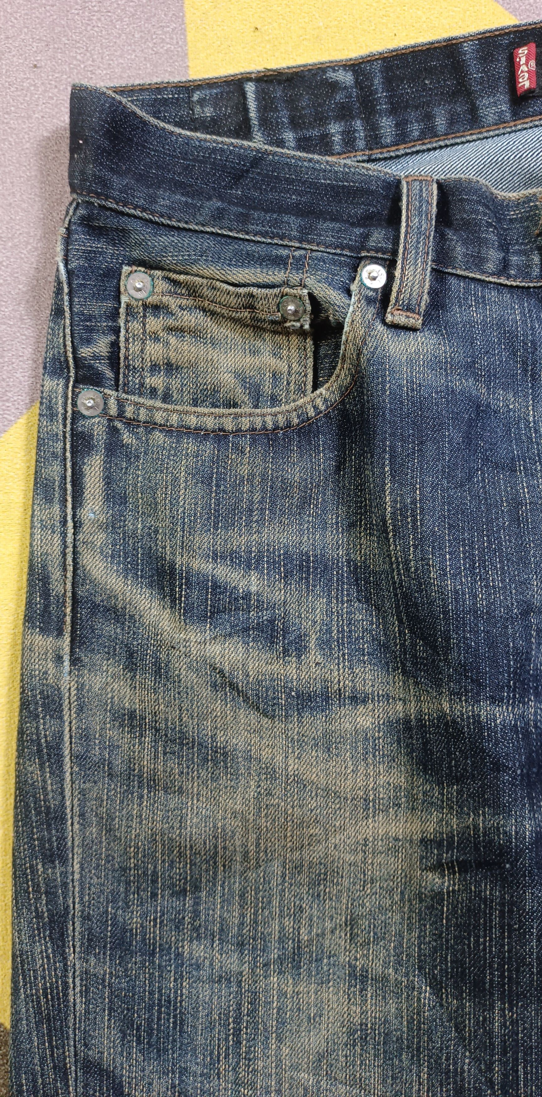 Levi's Vintage 90s💥 Levi's Premium Red Tab Button 109 Size US 30 / EU 46 - 7 Thumbnail