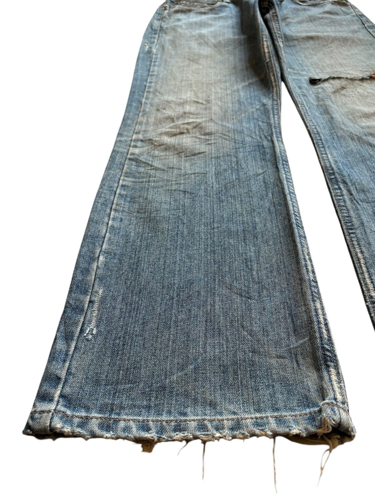 Quicksilver Vintage Quiksilver Mud Wash Distressed Baggy Jeans Size US 31 - 6 Thumbnail