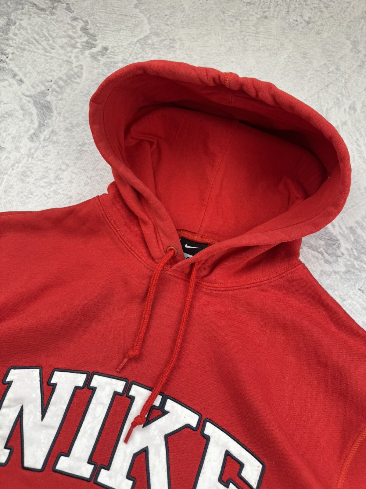 Nike × Vintage NIKE VINTAGE CENTER LOGO OVERSIZE BOXY HOODIE Size US XL / EU 56 / 4 - 6 Thumbnail