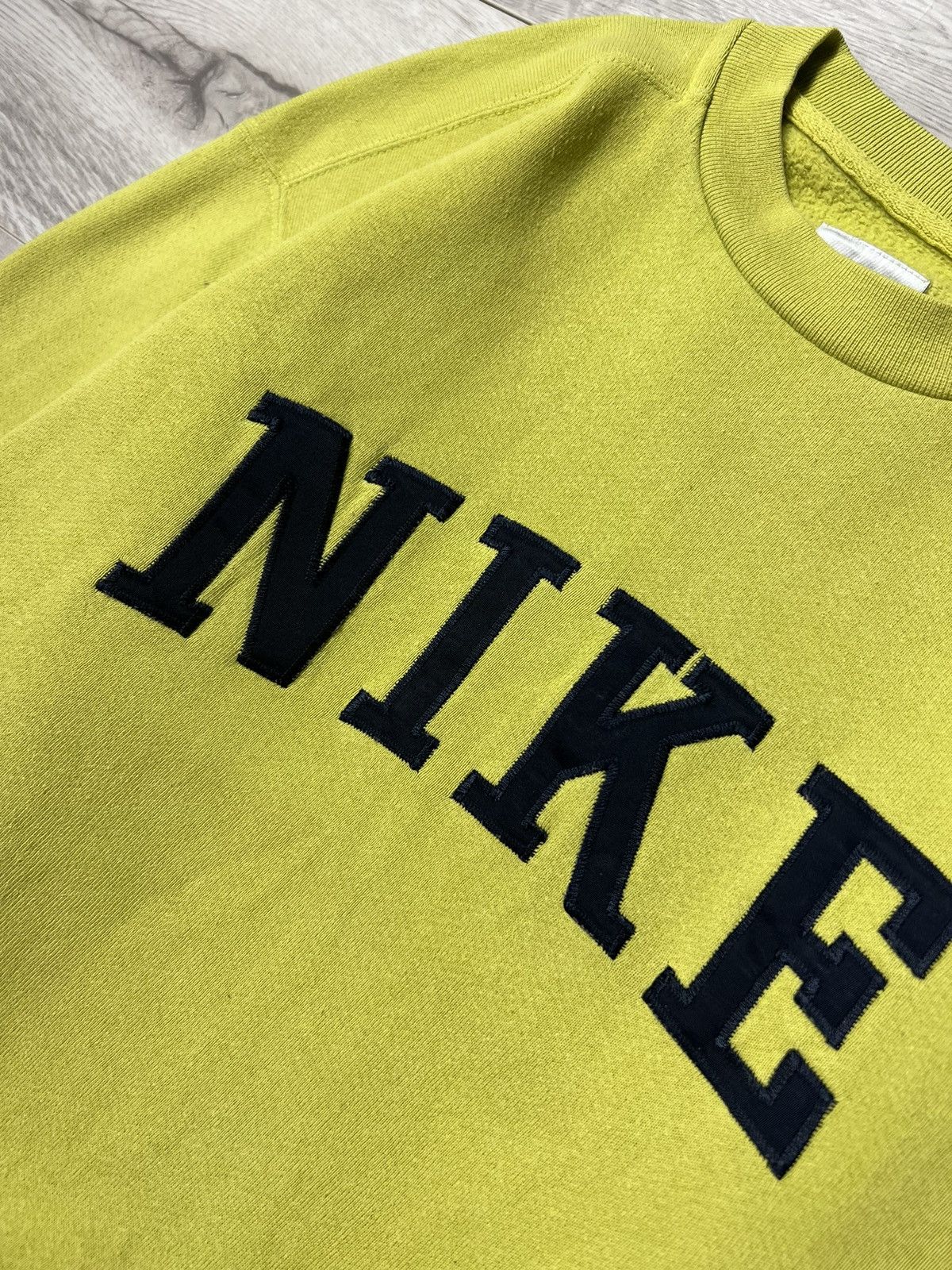 Nike × Vintage 90s Vintage Nike Embroidered Big Logo Oversized Sweatshirt Size US M / EU 48-50 / 2 - 3 Thumbnail