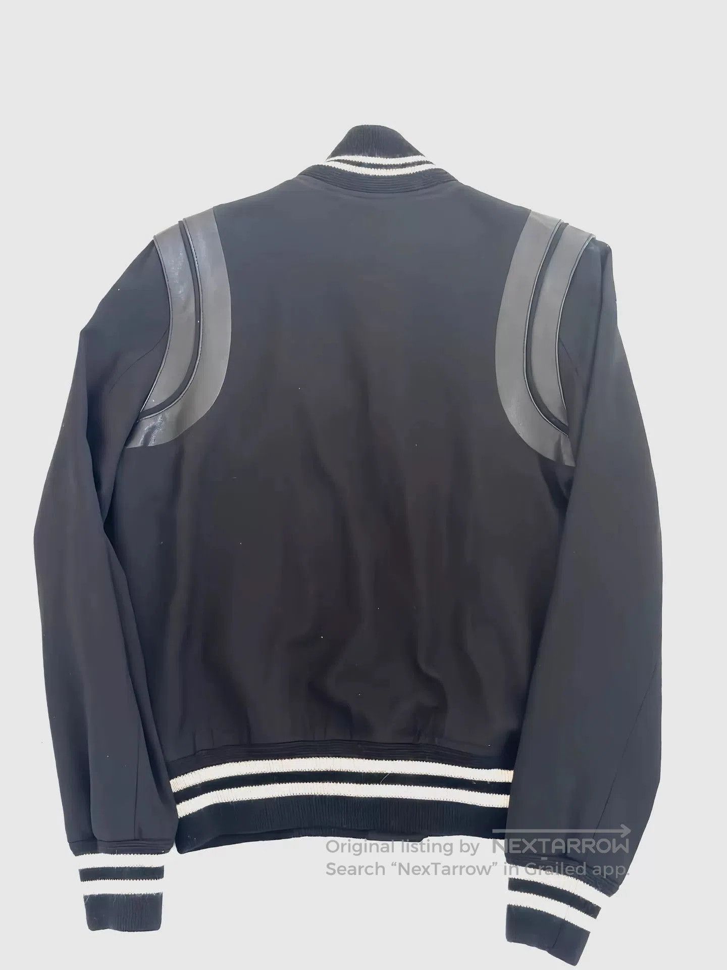 Saint Laurent Paris SAINT LAURENT Black Baseball Jacket. Size US M / EU 48-50 / 2 - 2 Thumbnail