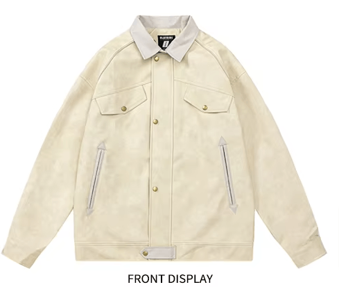 Japanese Brand × Vintage "Cream Field-L" Vintage PU Leather Size US L / EU 52-54 / 3 - 1 Thumbnail